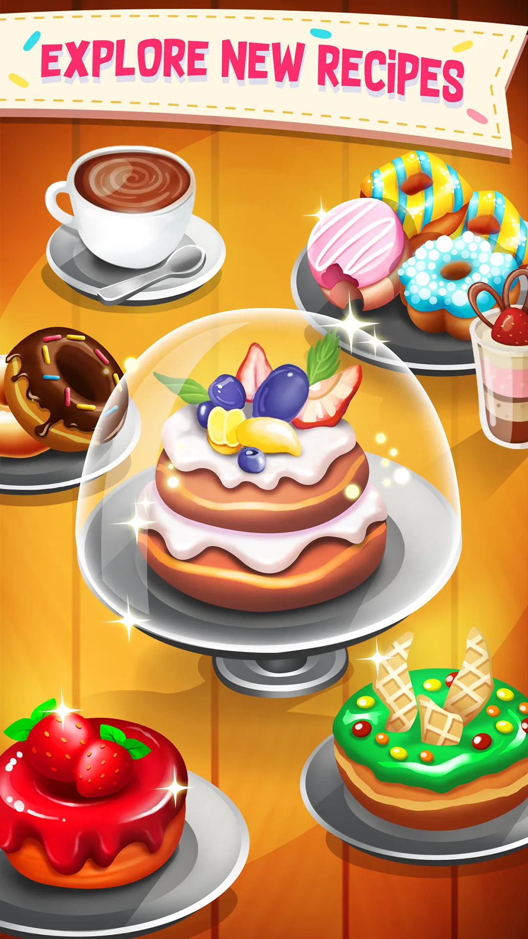 Donut Factory Tycoon Games | Indus Appstore | Screenshot