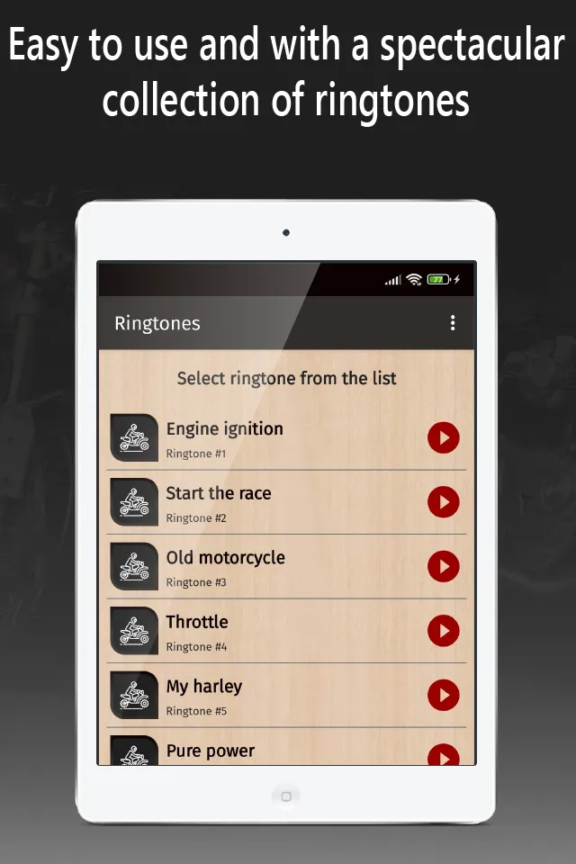 motorcycle ringtones for phone | Indus Appstore | Screenshot