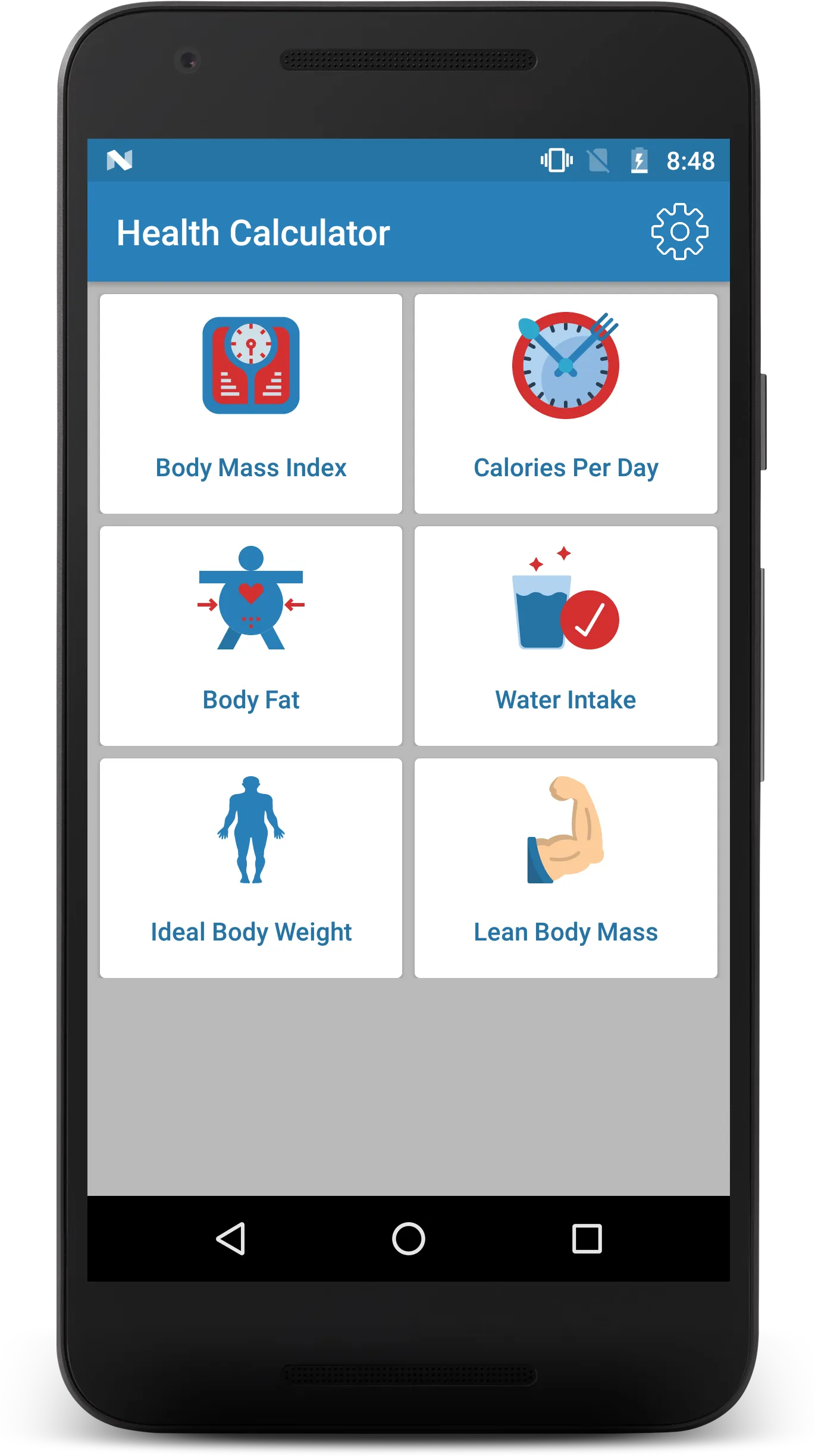 Health Calculator | Indus Appstore | Screenshot