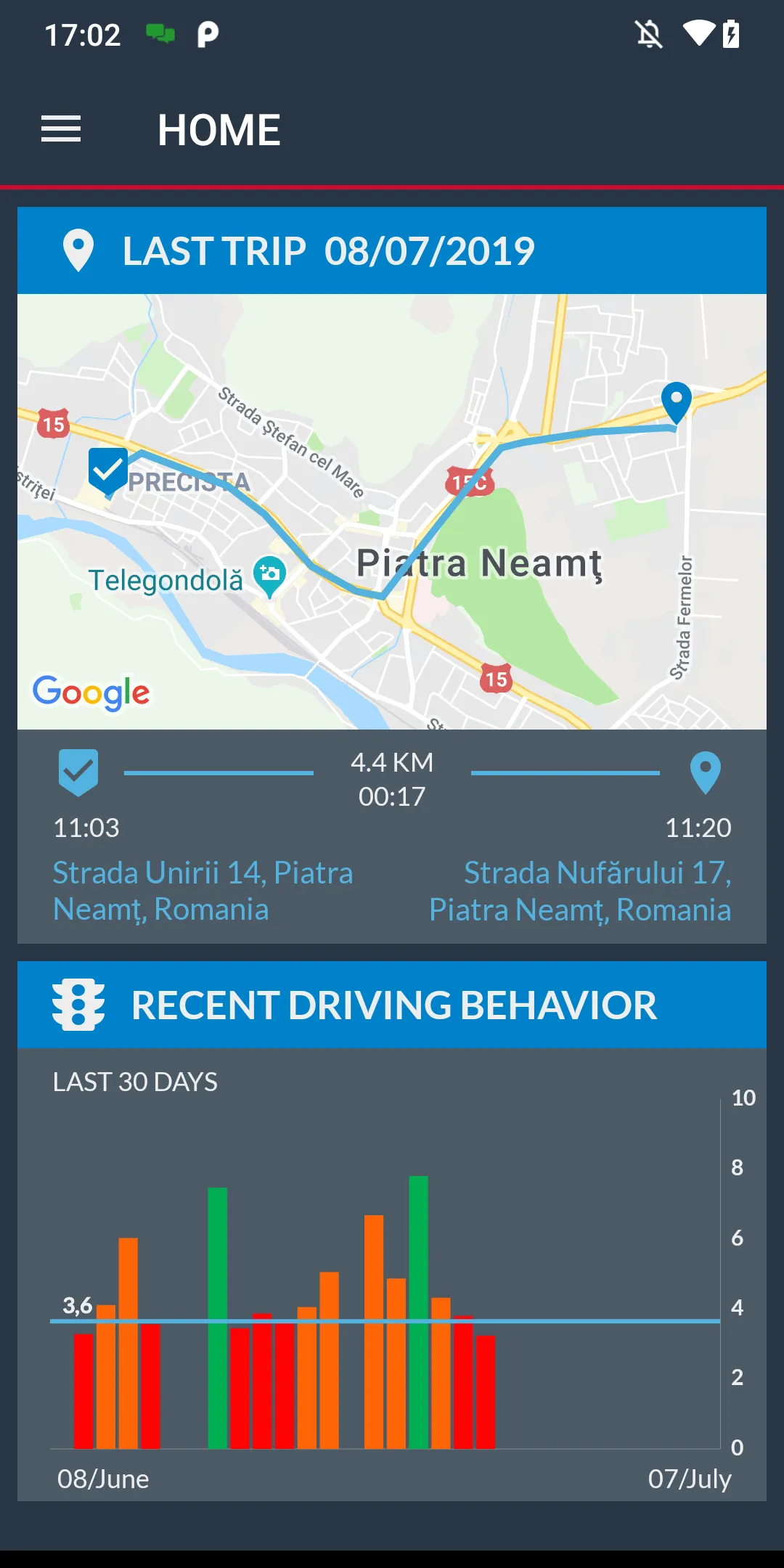 Frotcom Driver | Indus Appstore | Screenshot