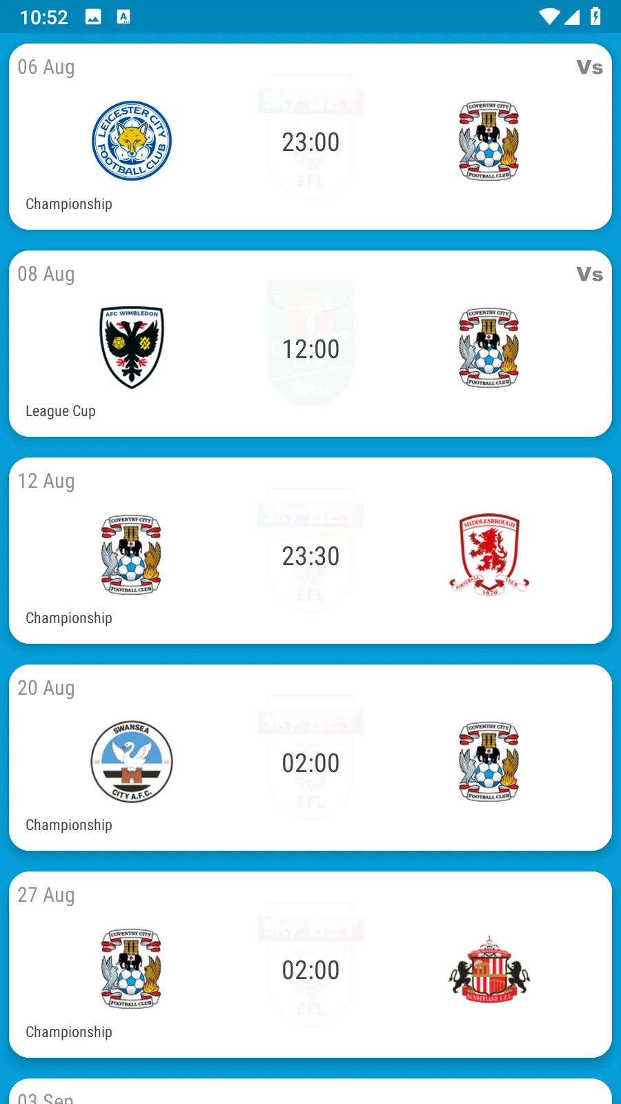 Coventry City Fan App | Indus Appstore | Screenshot