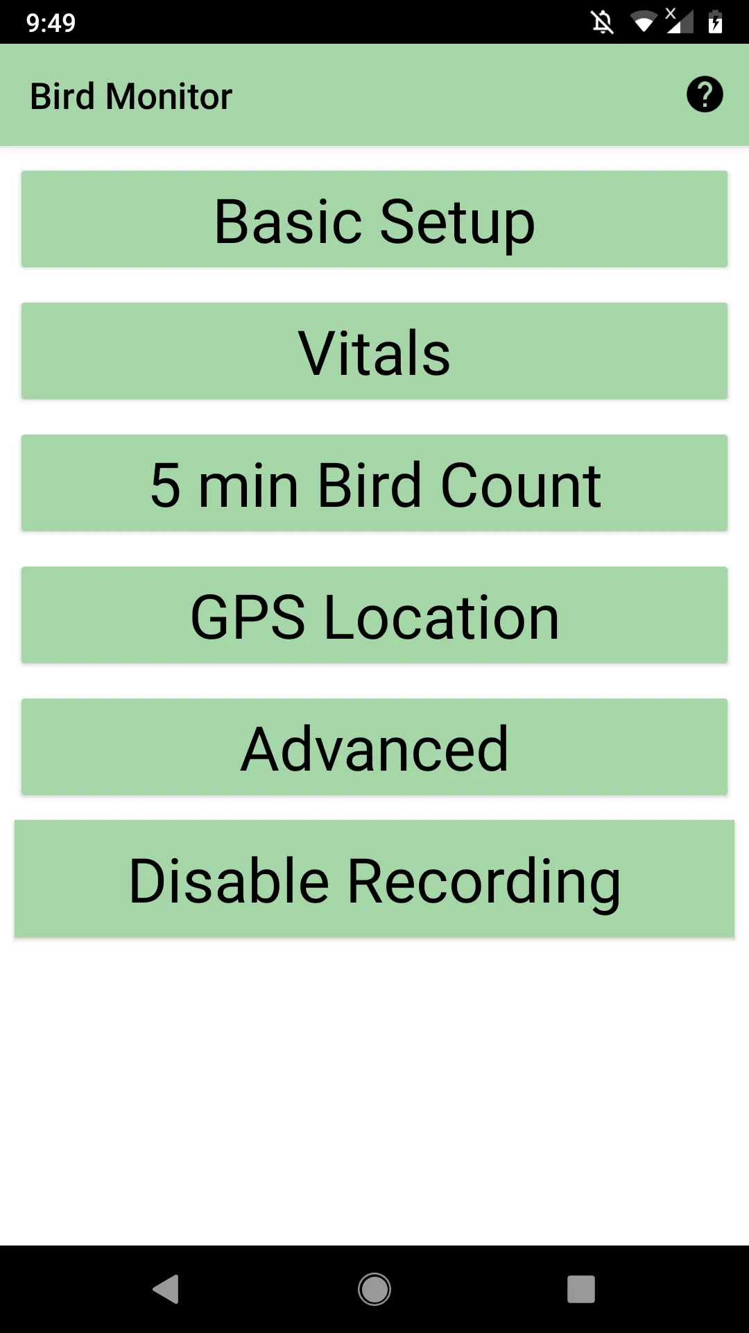 Bird Monitor - Cacophony | Indus Appstore | Screenshot