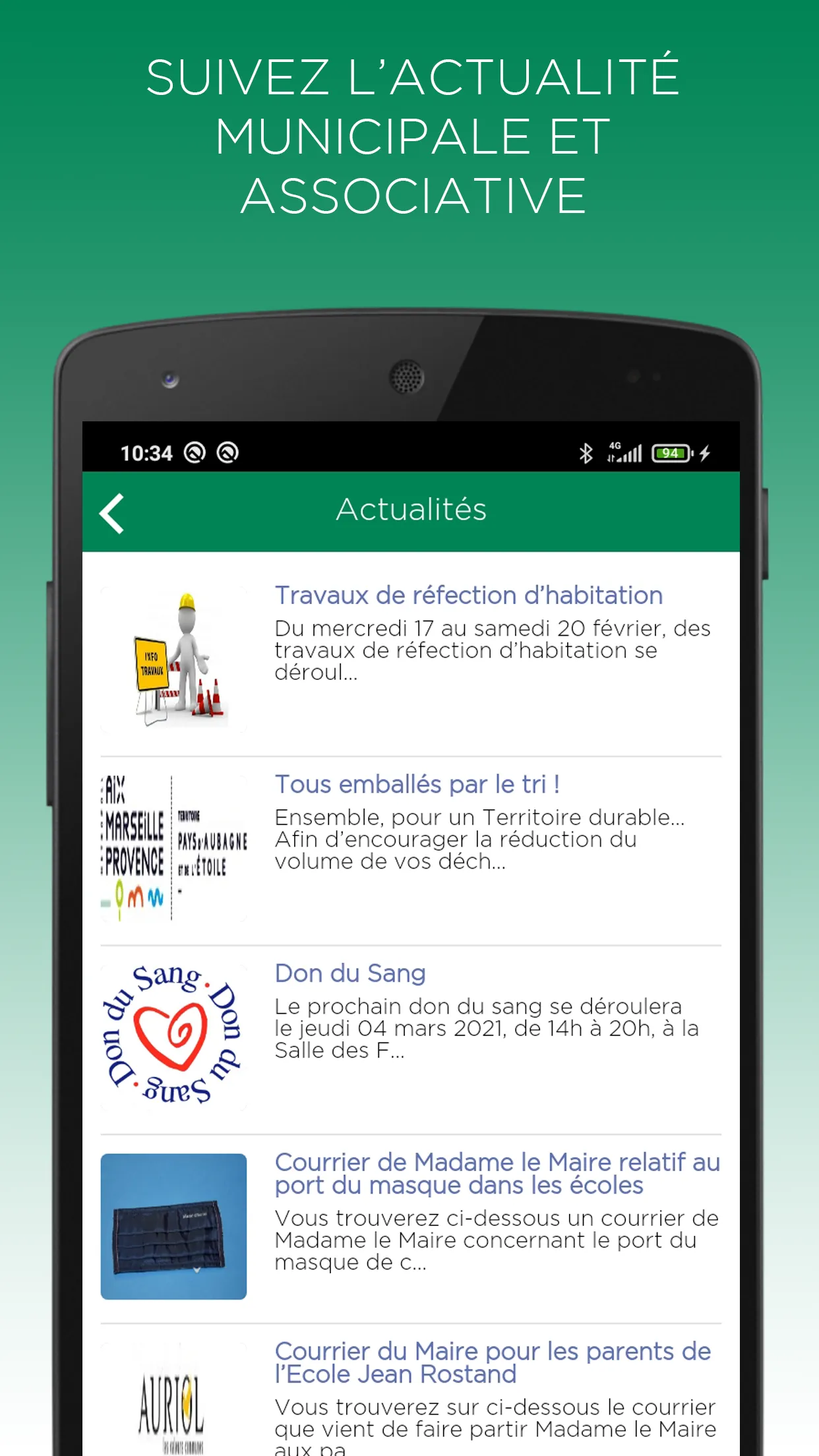 Ville d'Auriol | Indus Appstore | Screenshot