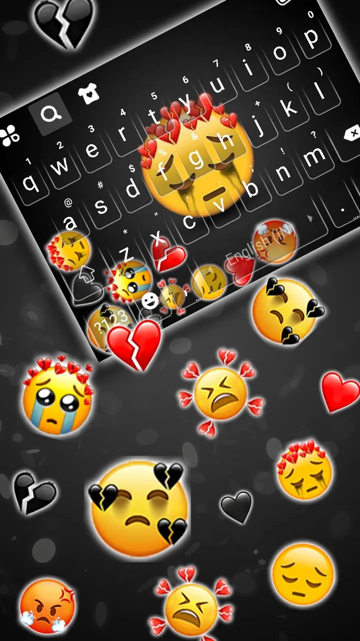 Sad Emojis Gravity Theme | Indus Appstore | Screenshot