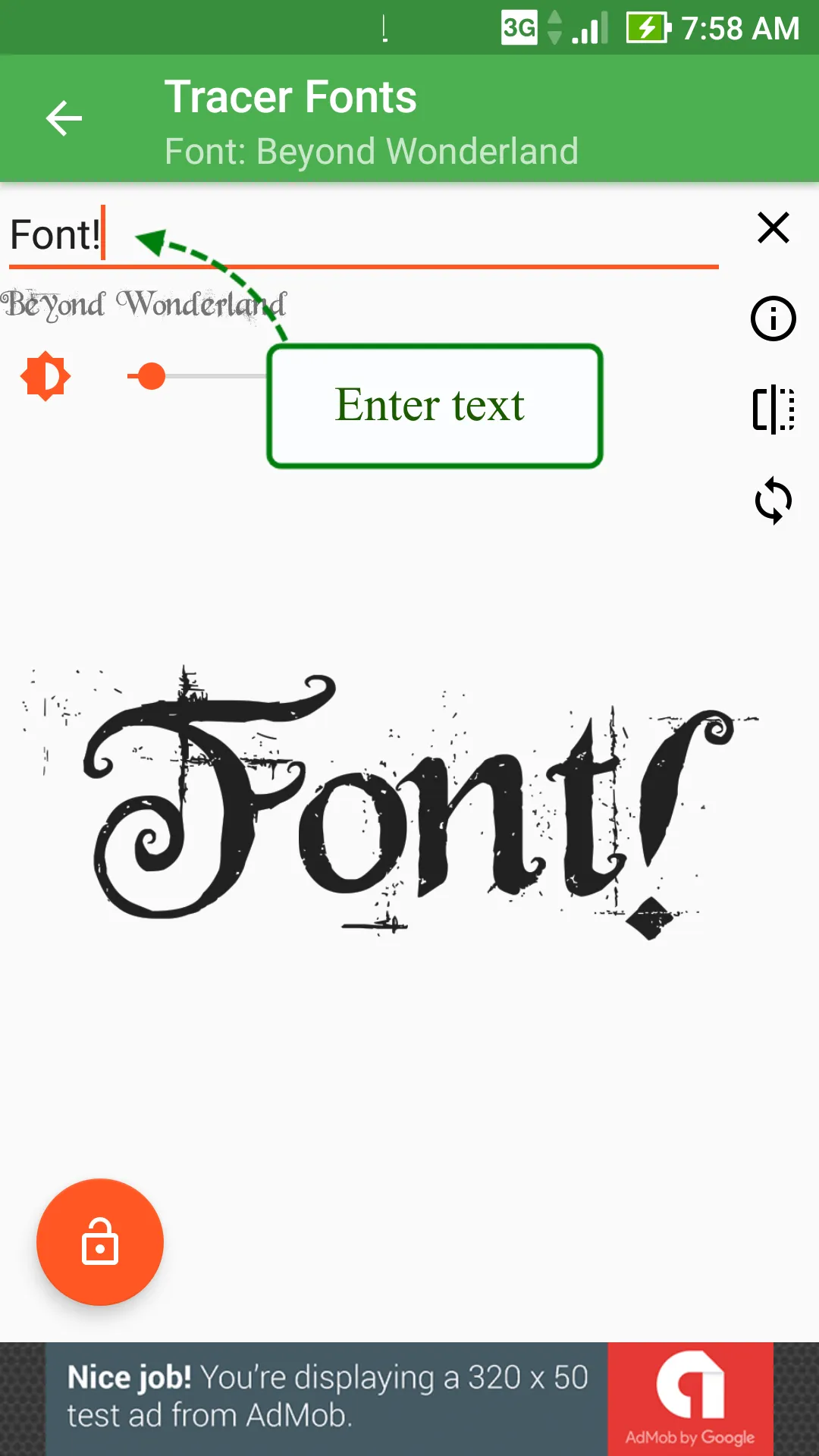 Font! Lightbox tracing app | Indus Appstore | Screenshot