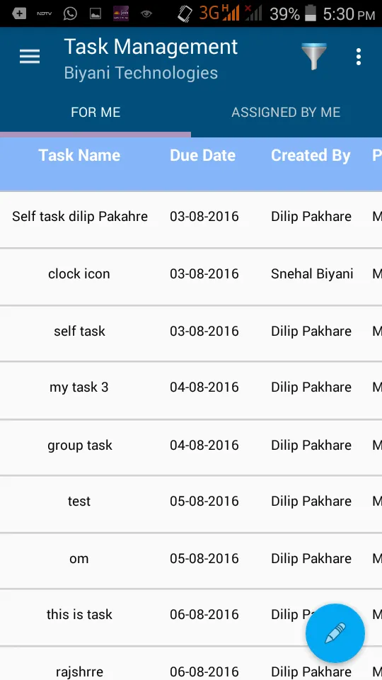 Task Management | Indus Appstore | Screenshot