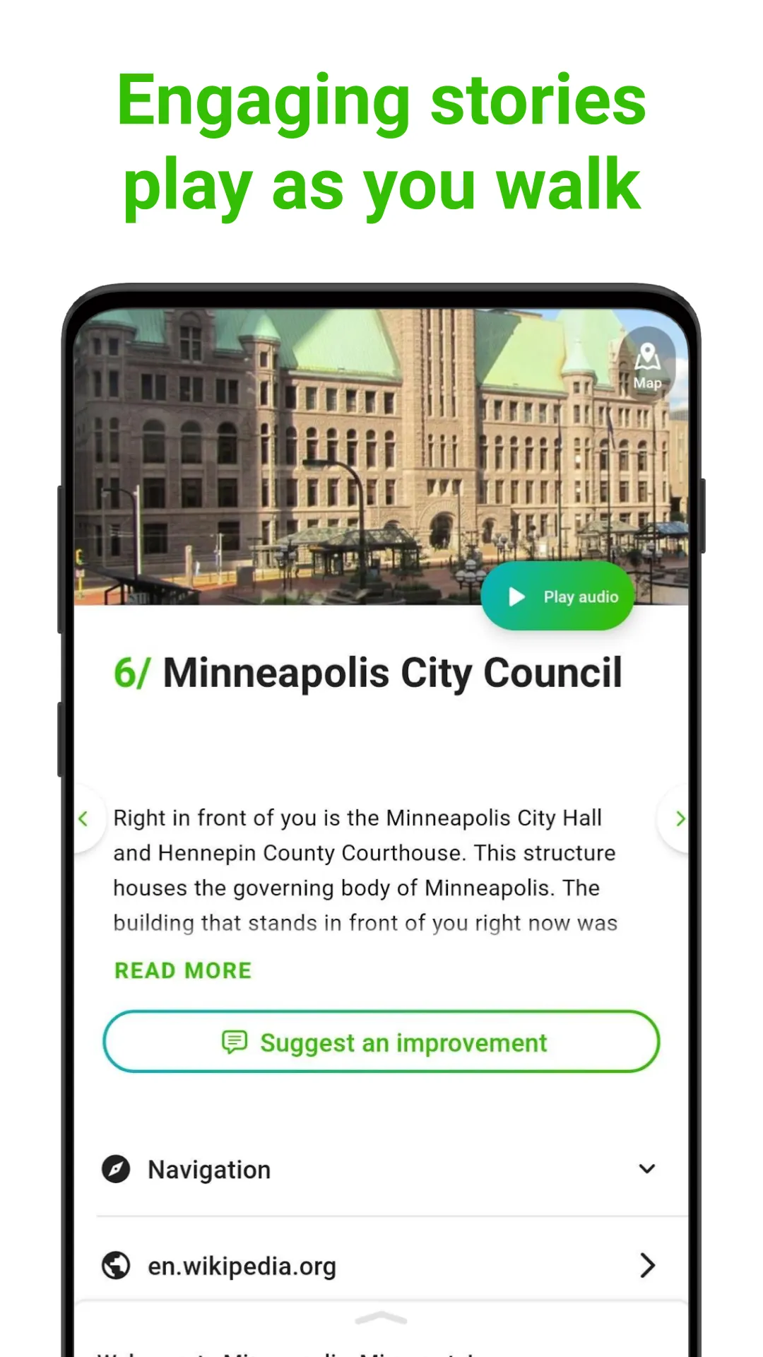 Minneapolis SmartGuide | Indus Appstore | Screenshot