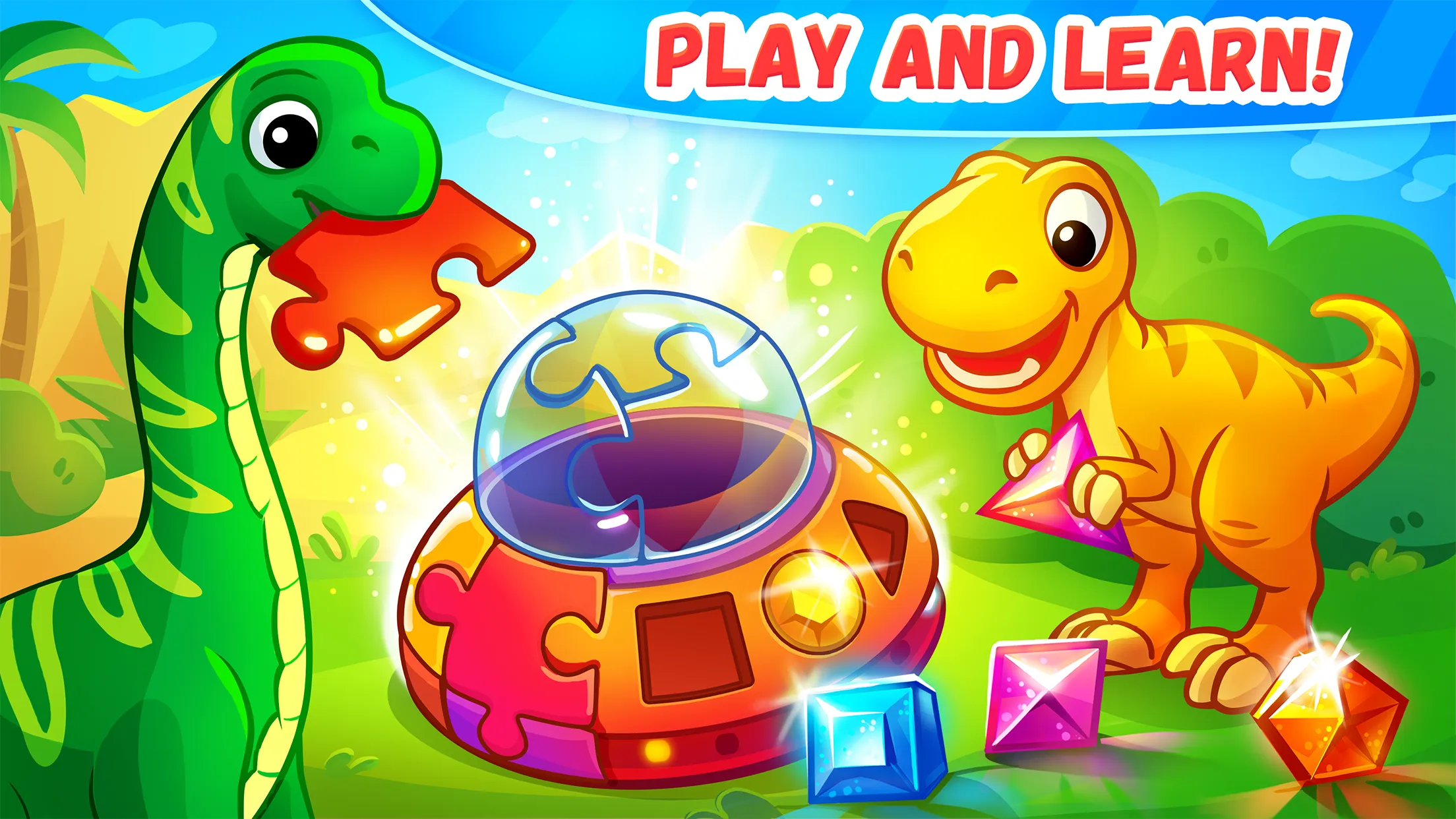 Dinosaur games for kids age 2 | Indus Appstore | Screenshot