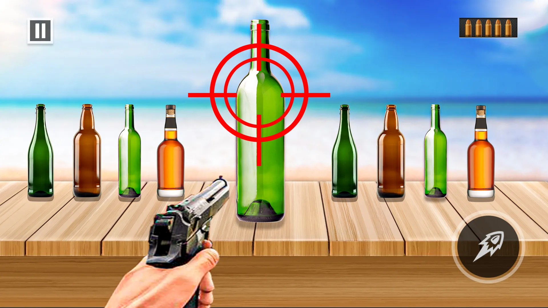 Shoot a Bottle: Shooting Games | Indus Appstore | Screenshot