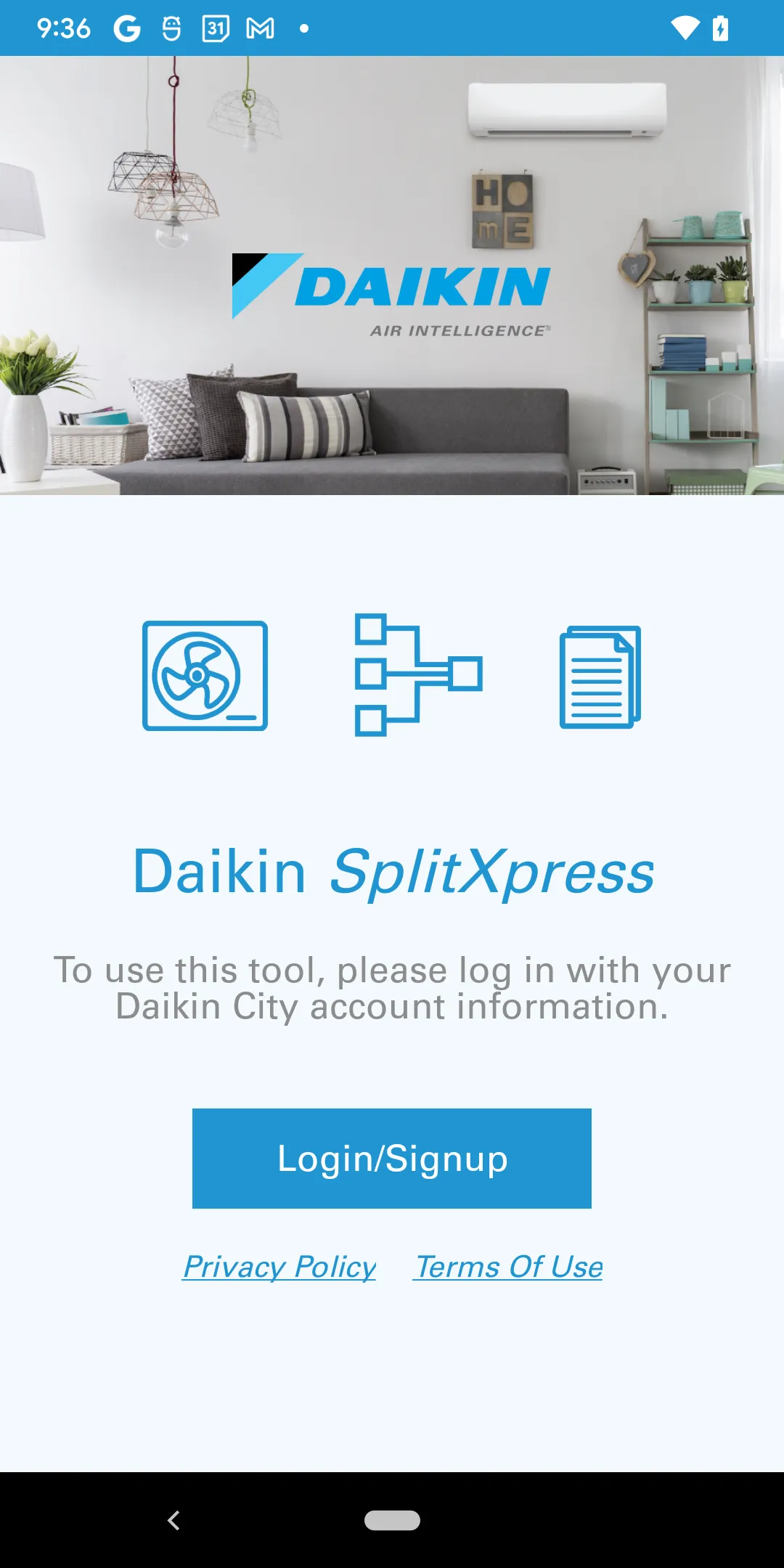 Daikin SplitXpress | Indus Appstore | Screenshot