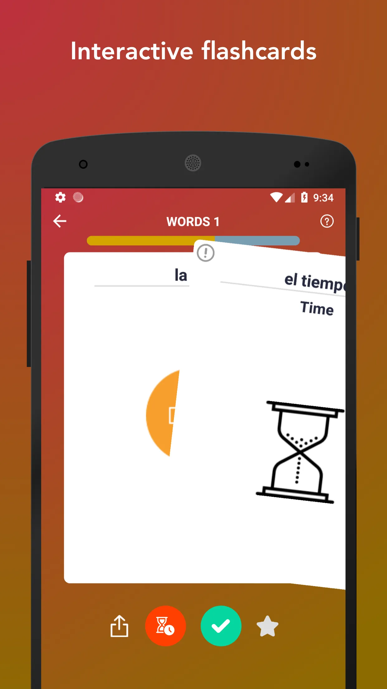 Learn Spanish Vocabulary Words | Indus Appstore | Screenshot