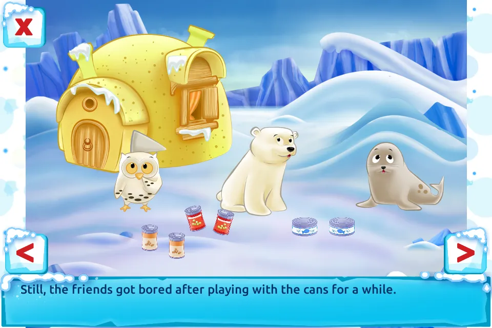 Polar Bear Cub - Fairy Tale | Indus Appstore | Screenshot