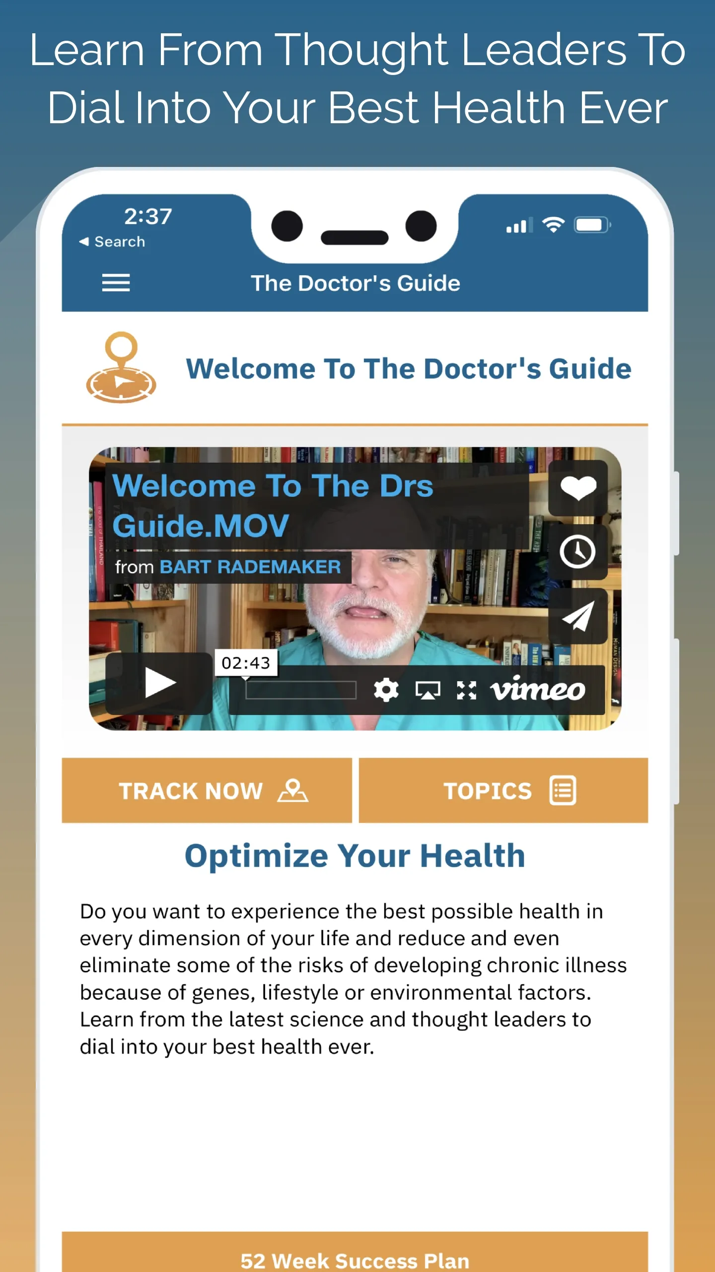 The Doctor's Guide | Indus Appstore | Screenshot