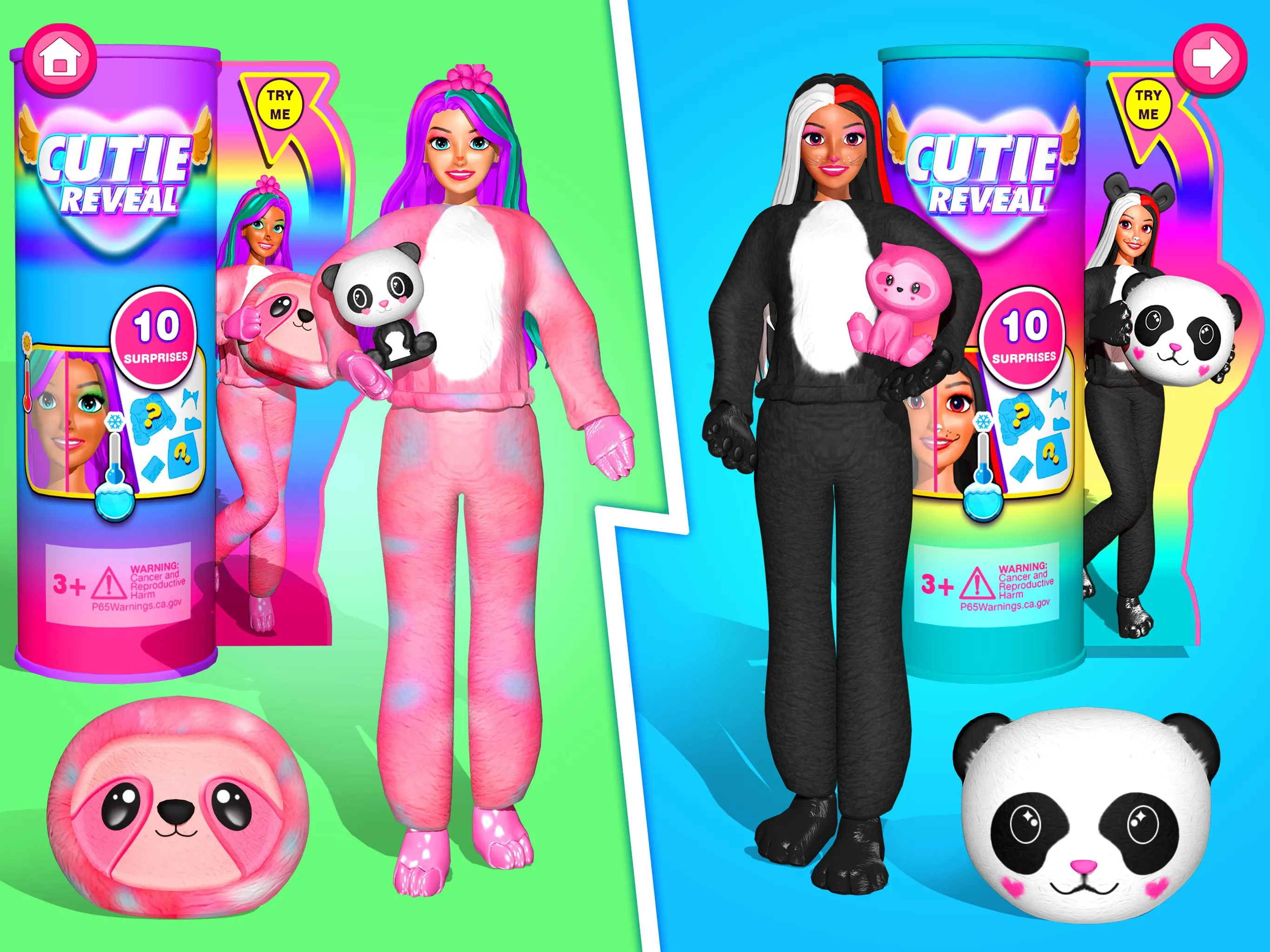 Cutie Reveal Doll Unbox Games | Indus Appstore | Screenshot