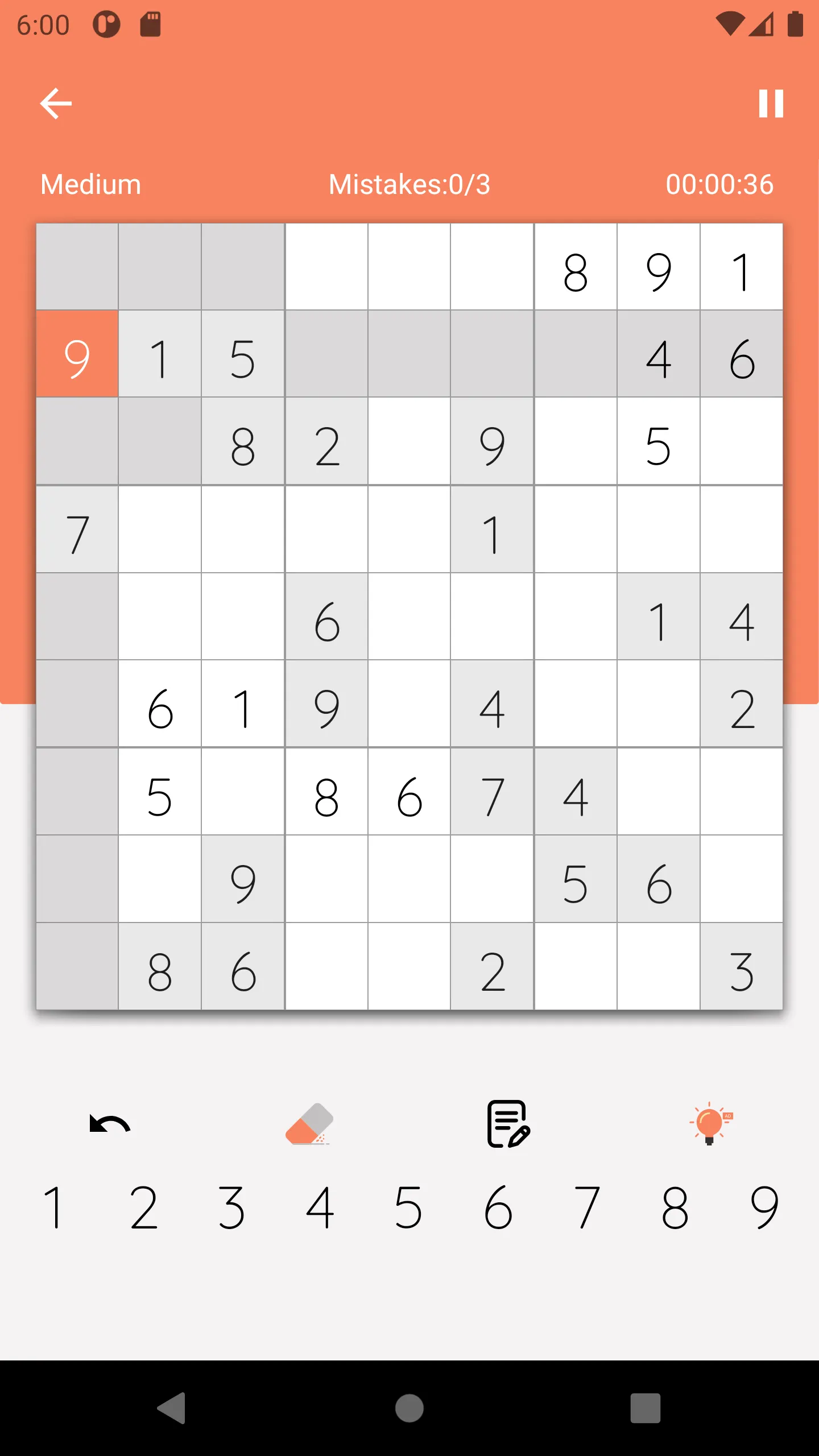 Daily Killer Sudoku Puzzle | Indus Appstore | Screenshot