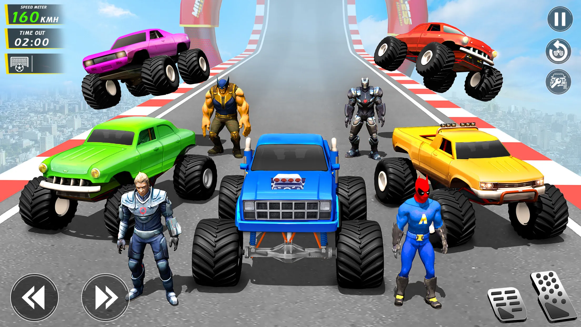 Mega Ramp Monster Truck Stunts | Indus Appstore | Screenshot