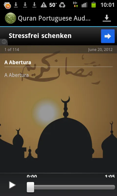 Quran Portuguese Translation | Indus Appstore | Screenshot