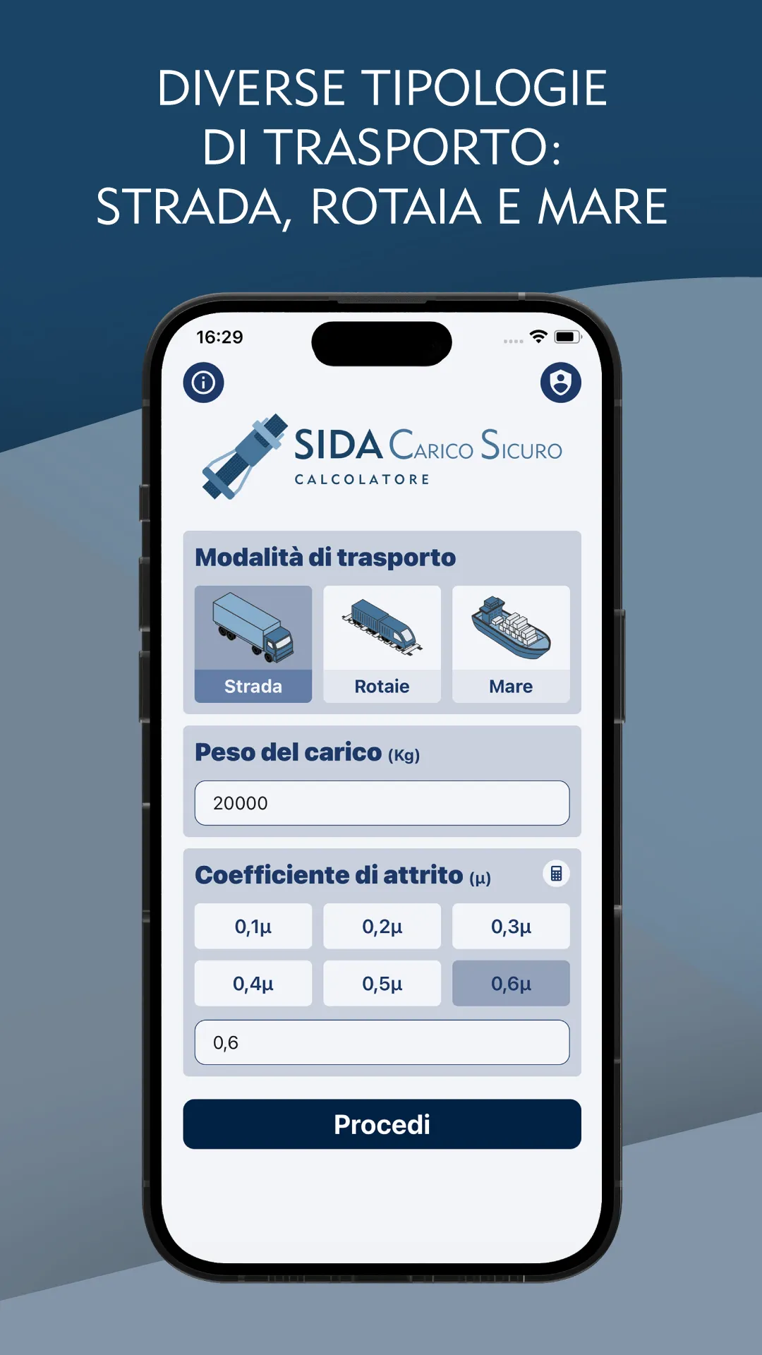 SIDA Carico Sicuro | Indus Appstore | Screenshot