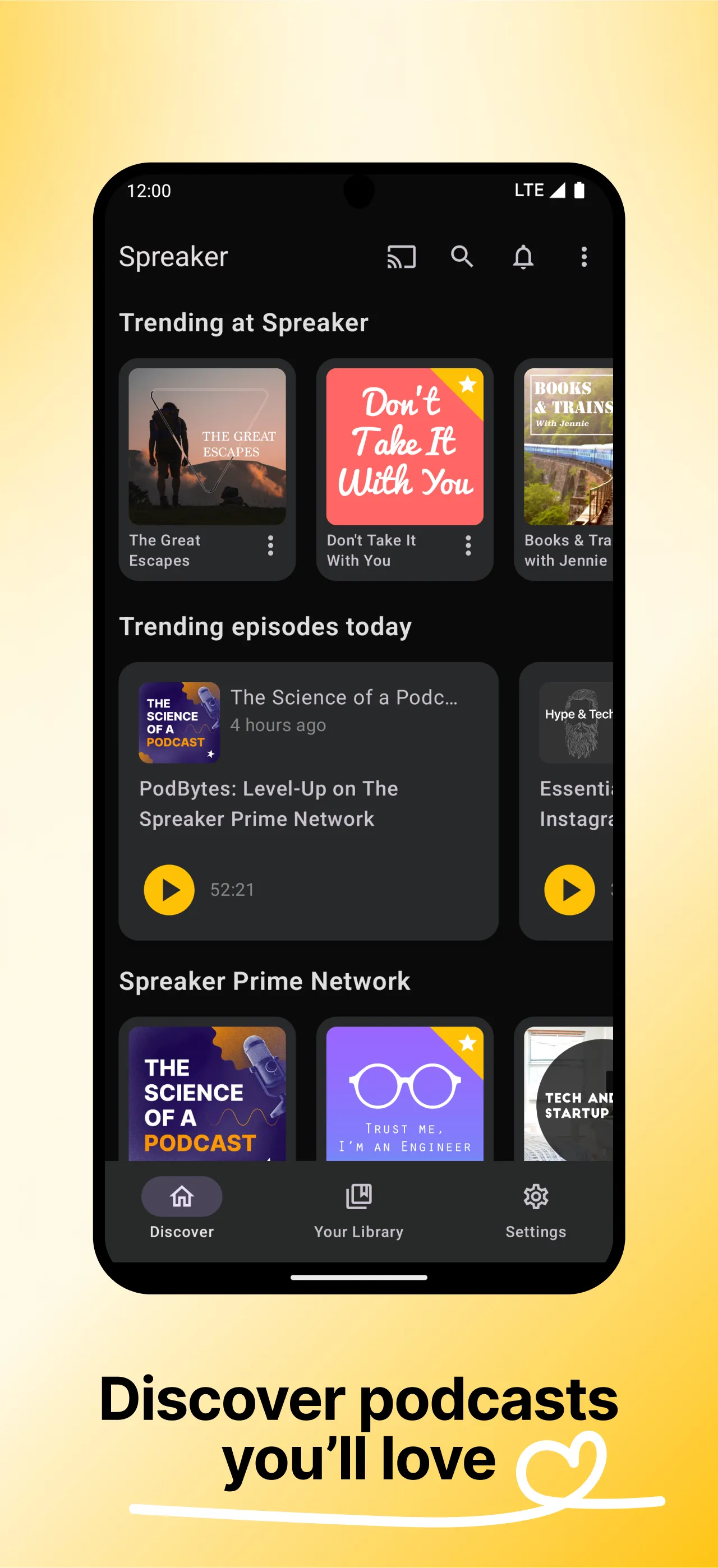 Spreaker Podcasts | Indus Appstore | Screenshot