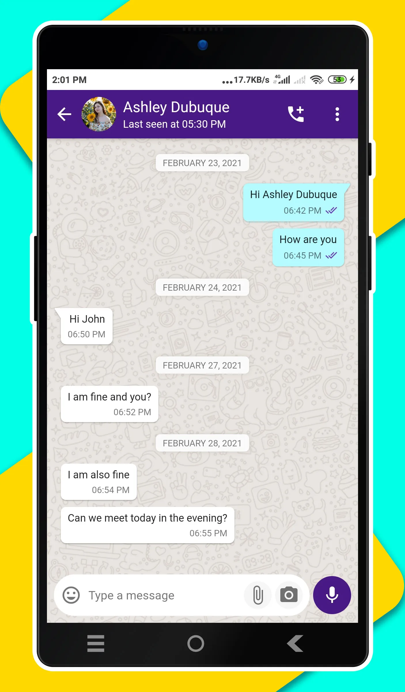 Chatalk Demo UI Version | Indus Appstore | Screenshot