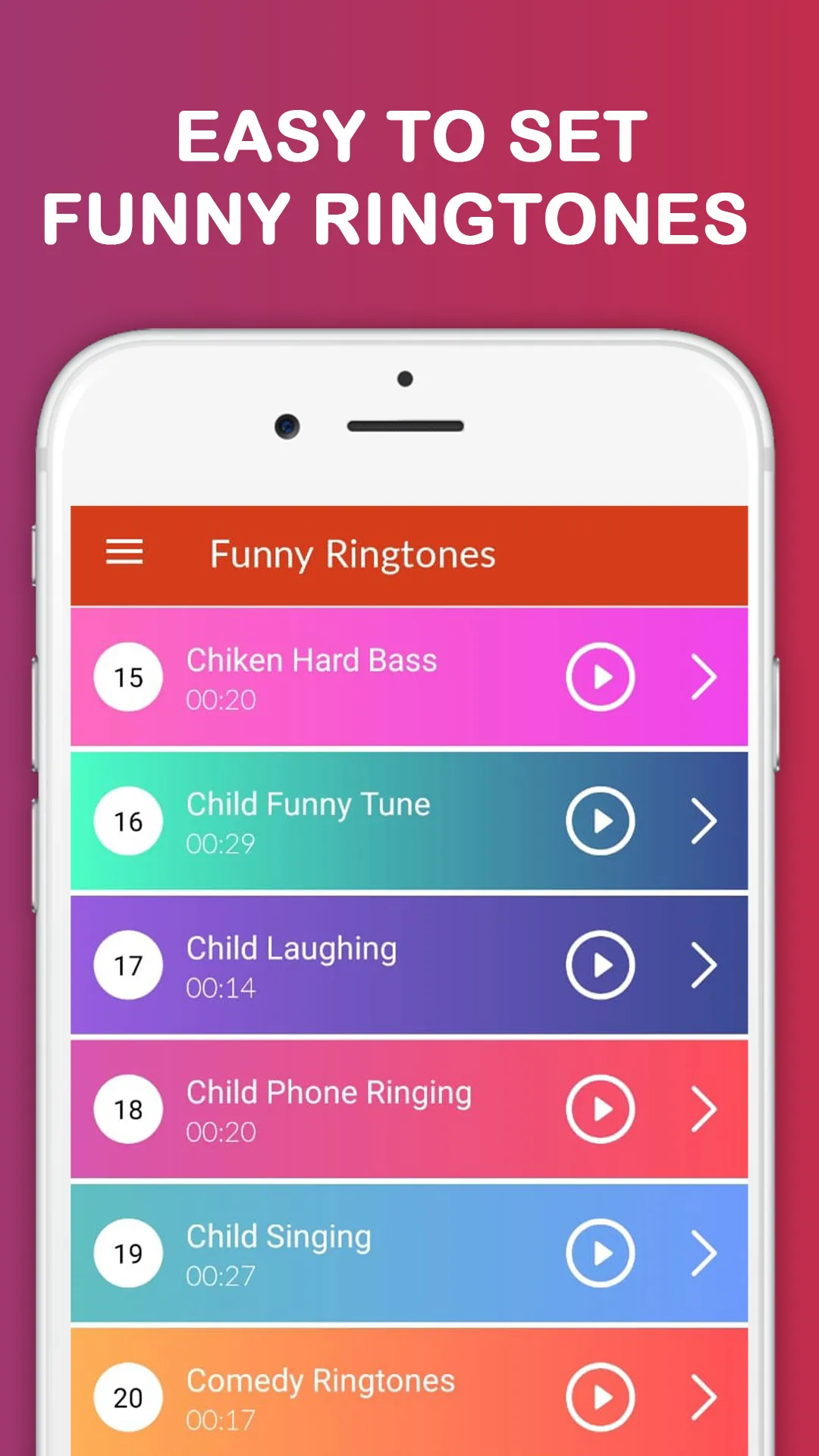 Funny Ringtones: Funny Sounds | Indus Appstore | Screenshot