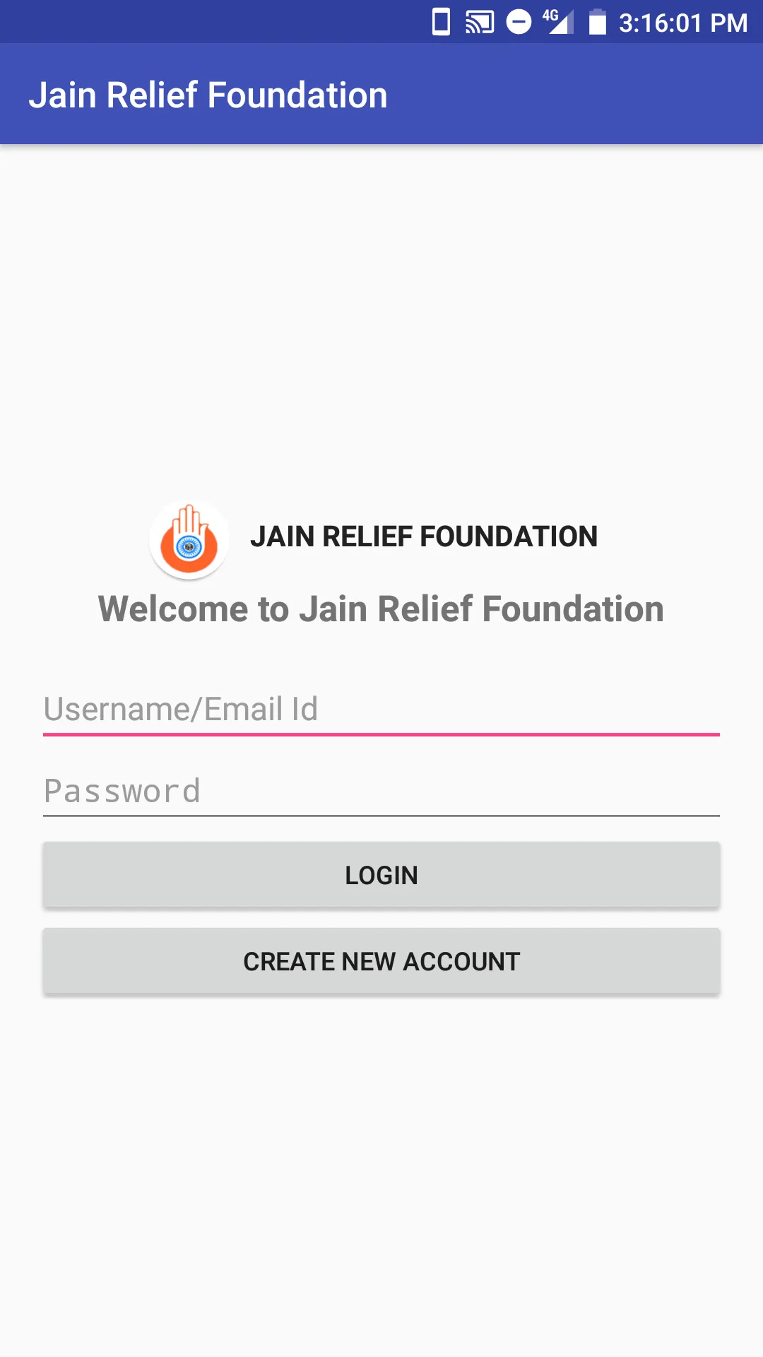 Jain Relief Foundation - jrf | Indus Appstore | Screenshot