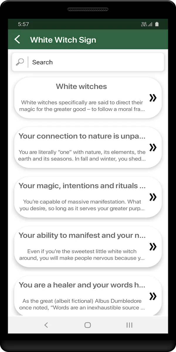 White Witch Sign | Indus Appstore | Screenshot