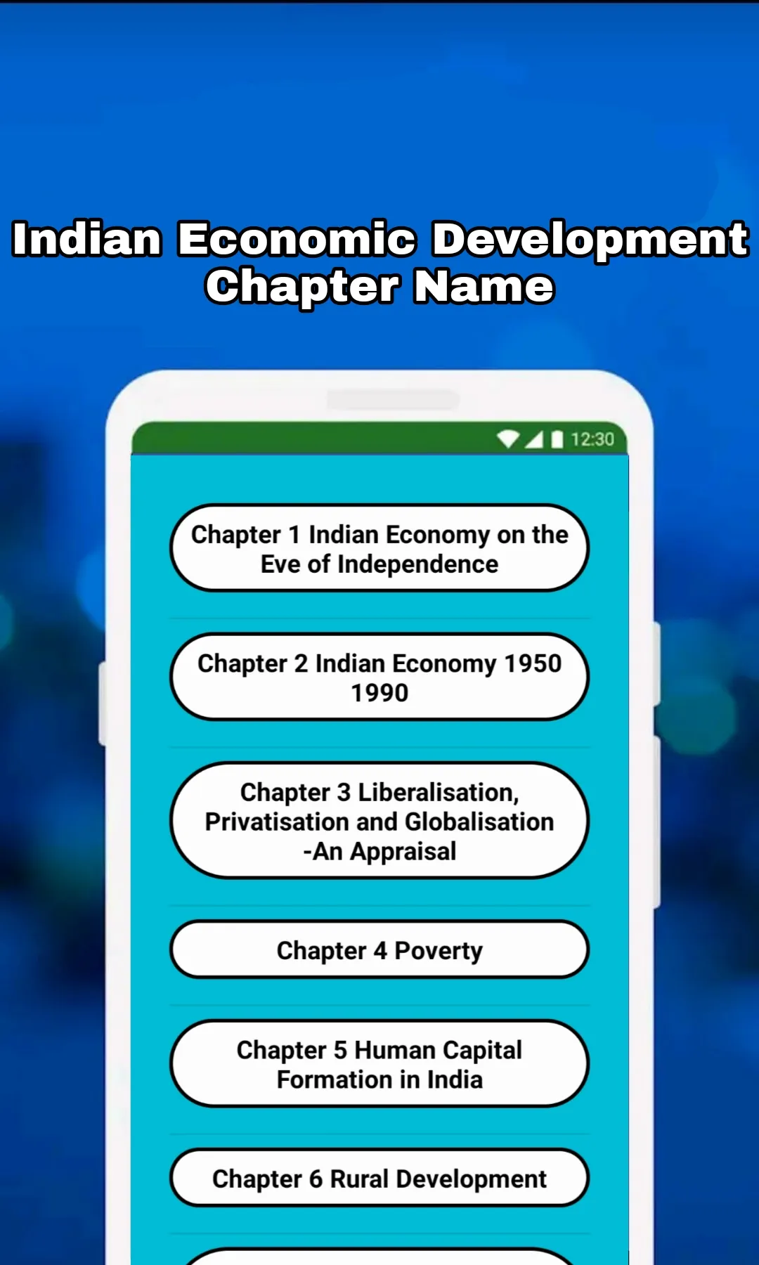 Class 11 Economics Solution | Indus Appstore | Screenshot