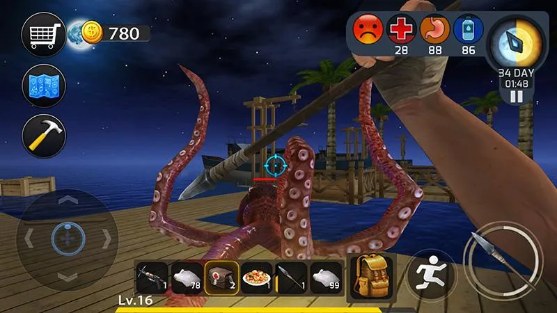 Ocean Survival | Indus Appstore | Screenshot