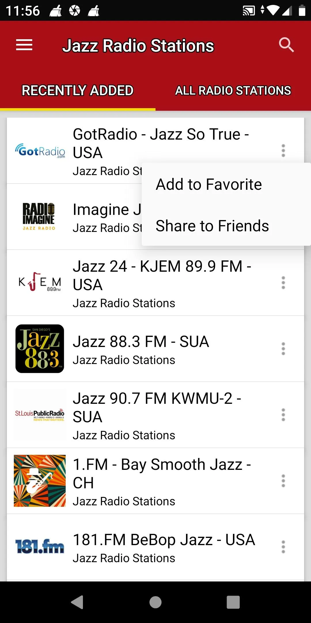 Jazz Music Radio Stations | Indus Appstore | Screenshot