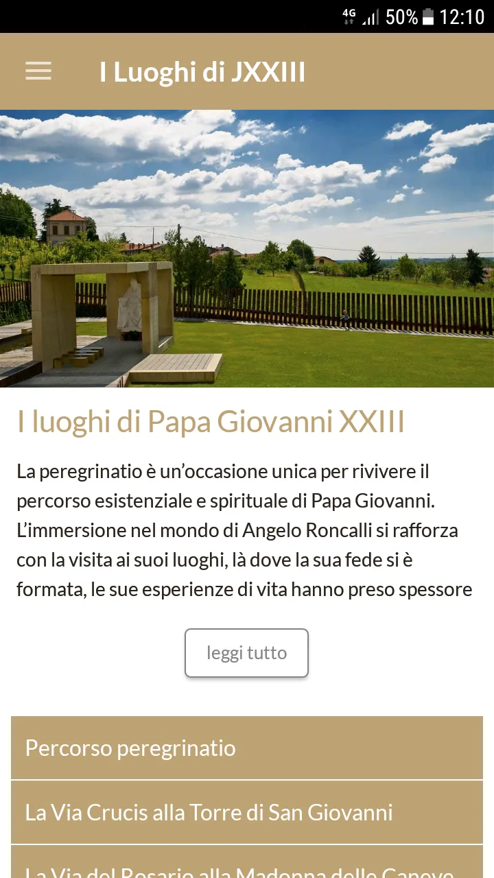 I Luoghi di JXXIII | Indus Appstore | Screenshot