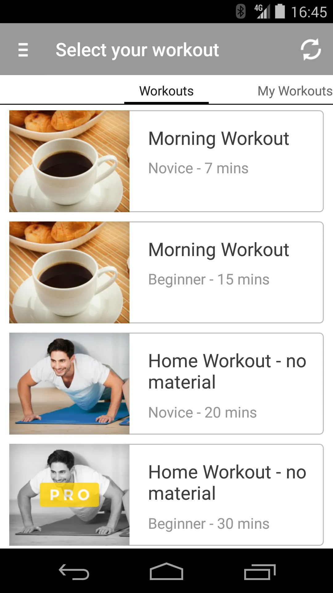 The Fitness Studio | Indus Appstore | Screenshot