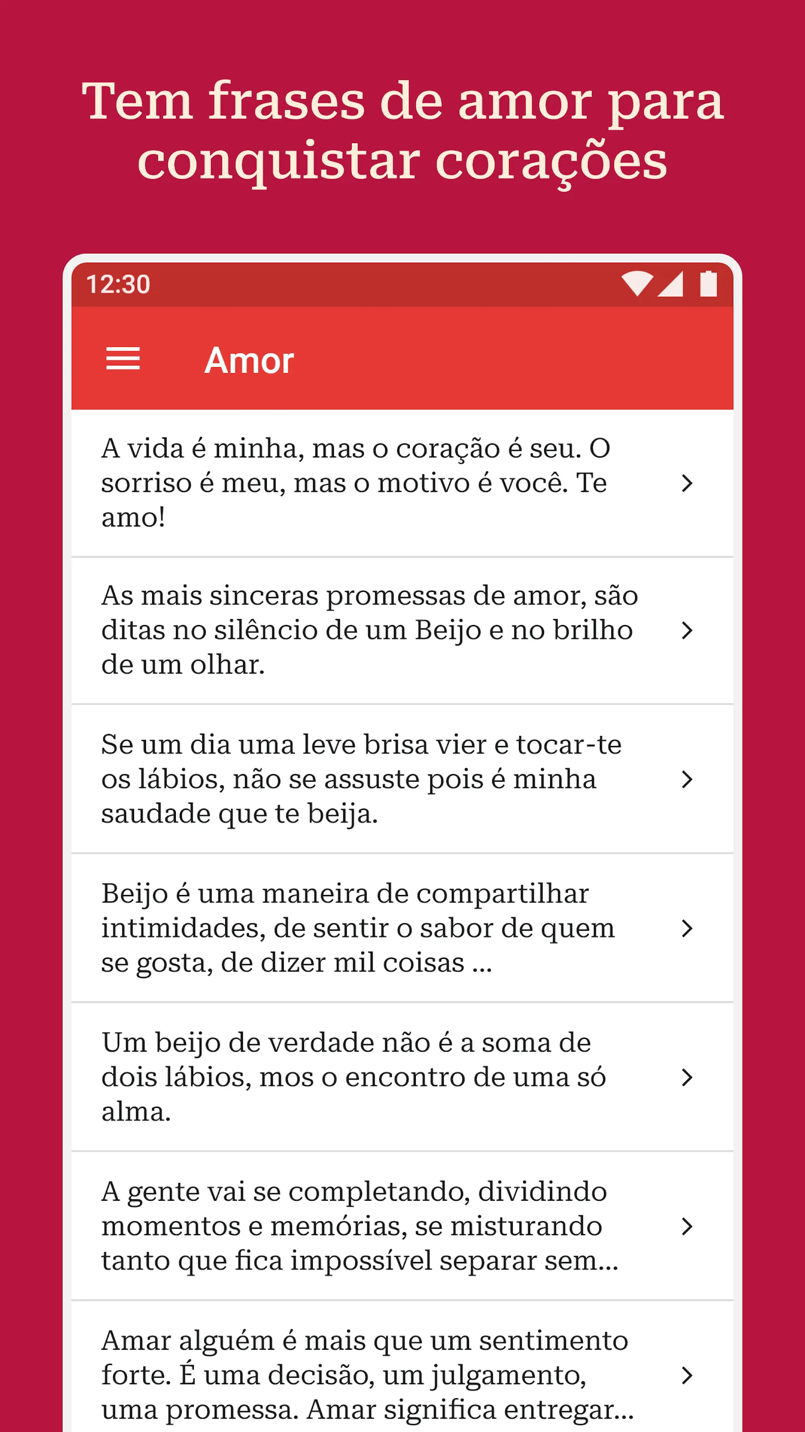 Frases e Mensagens de Amor | Indus Appstore | Screenshot