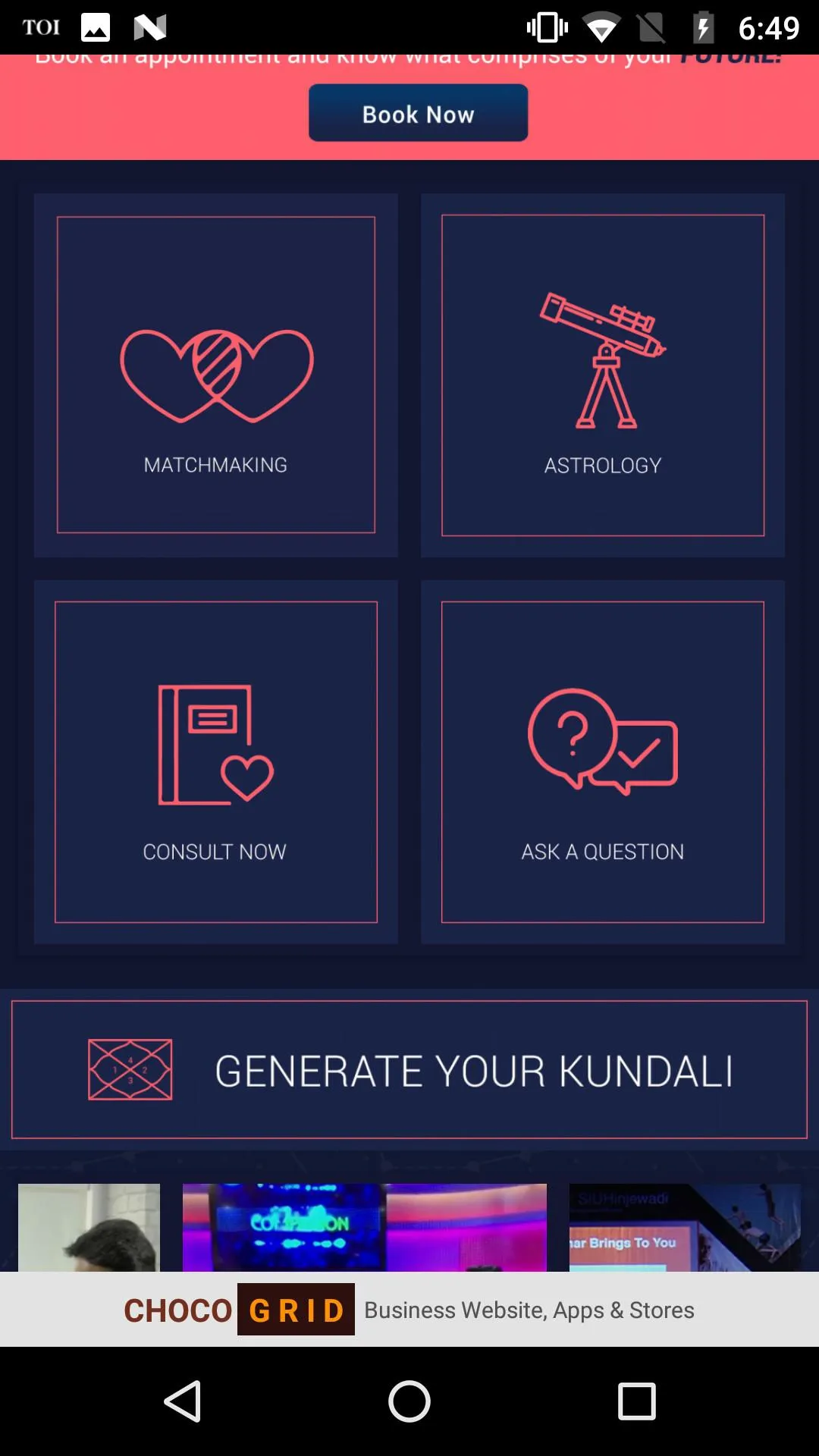 Astro App by Sundeep Kochar | Indus Appstore | Screenshot