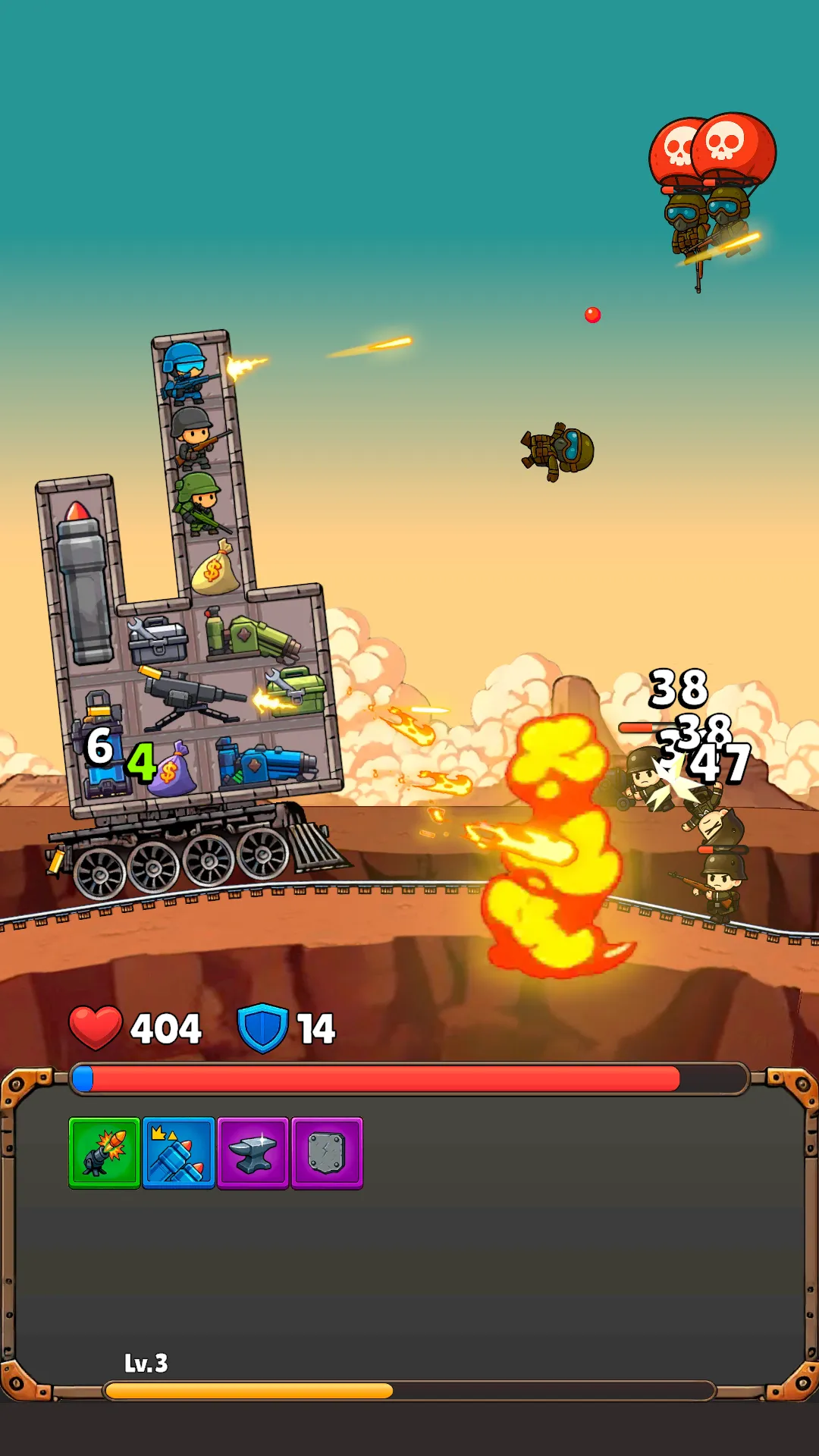 Train Attack: Merge War | Indus Appstore | Screenshot