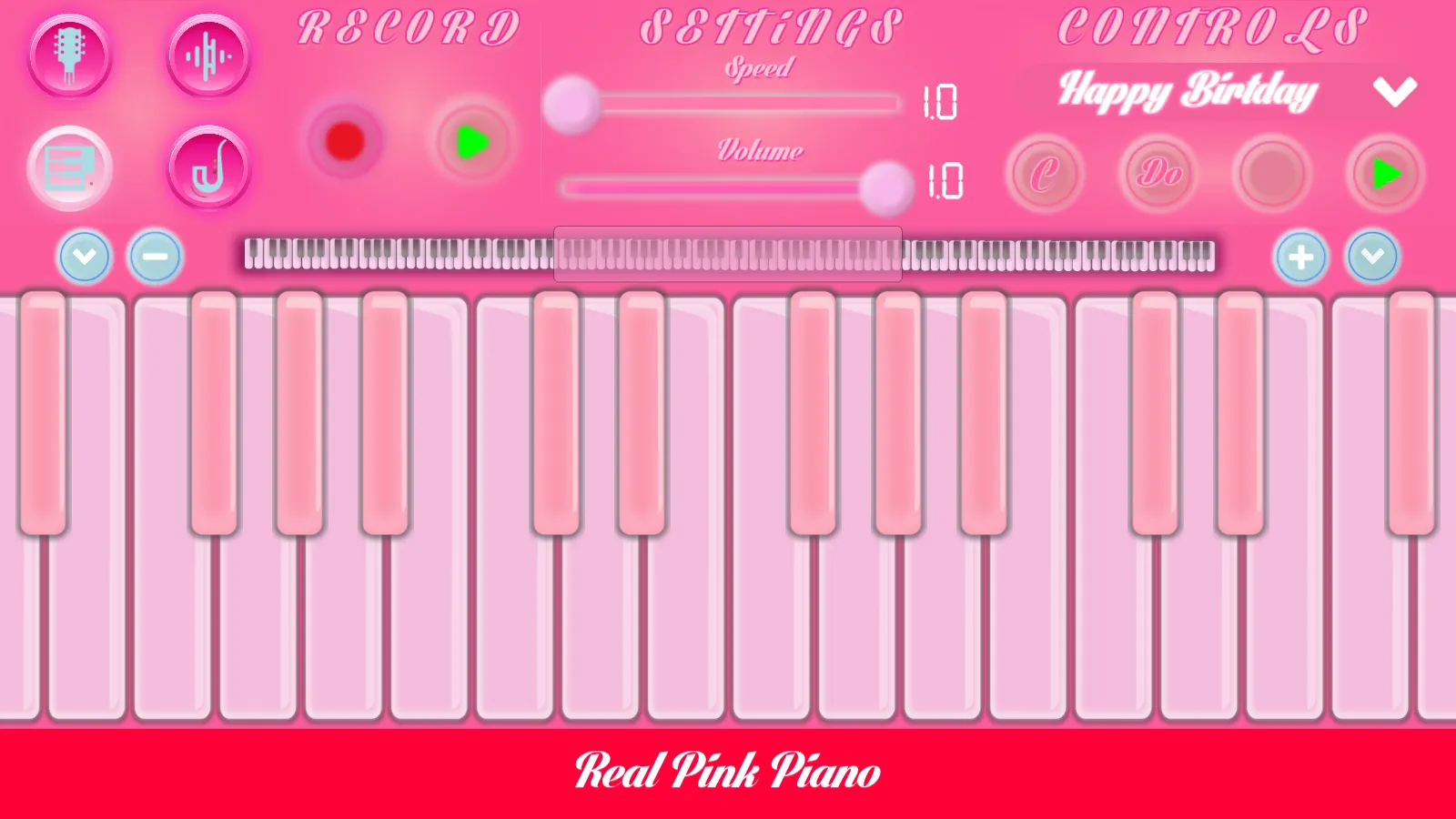 Pink Piano | Indus Appstore | Screenshot