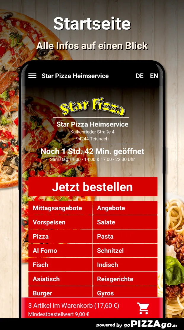 Star Pizza Heimservice Teisnac | Indus Appstore | Screenshot