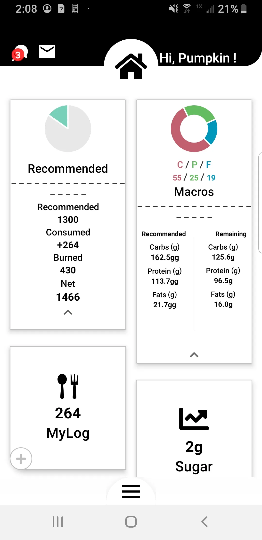 mDiet | Indus Appstore | Screenshot