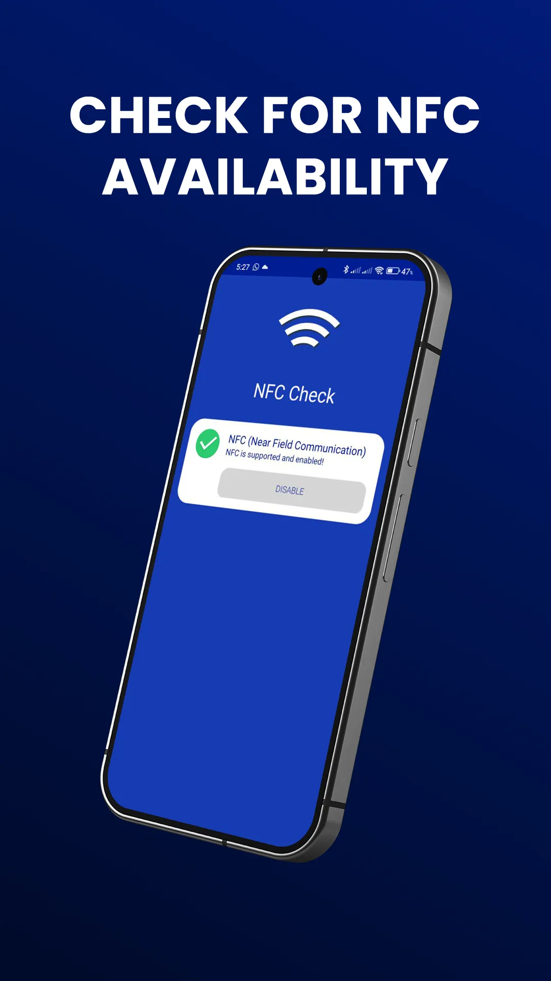 NFC Check | Indus Appstore | Screenshot