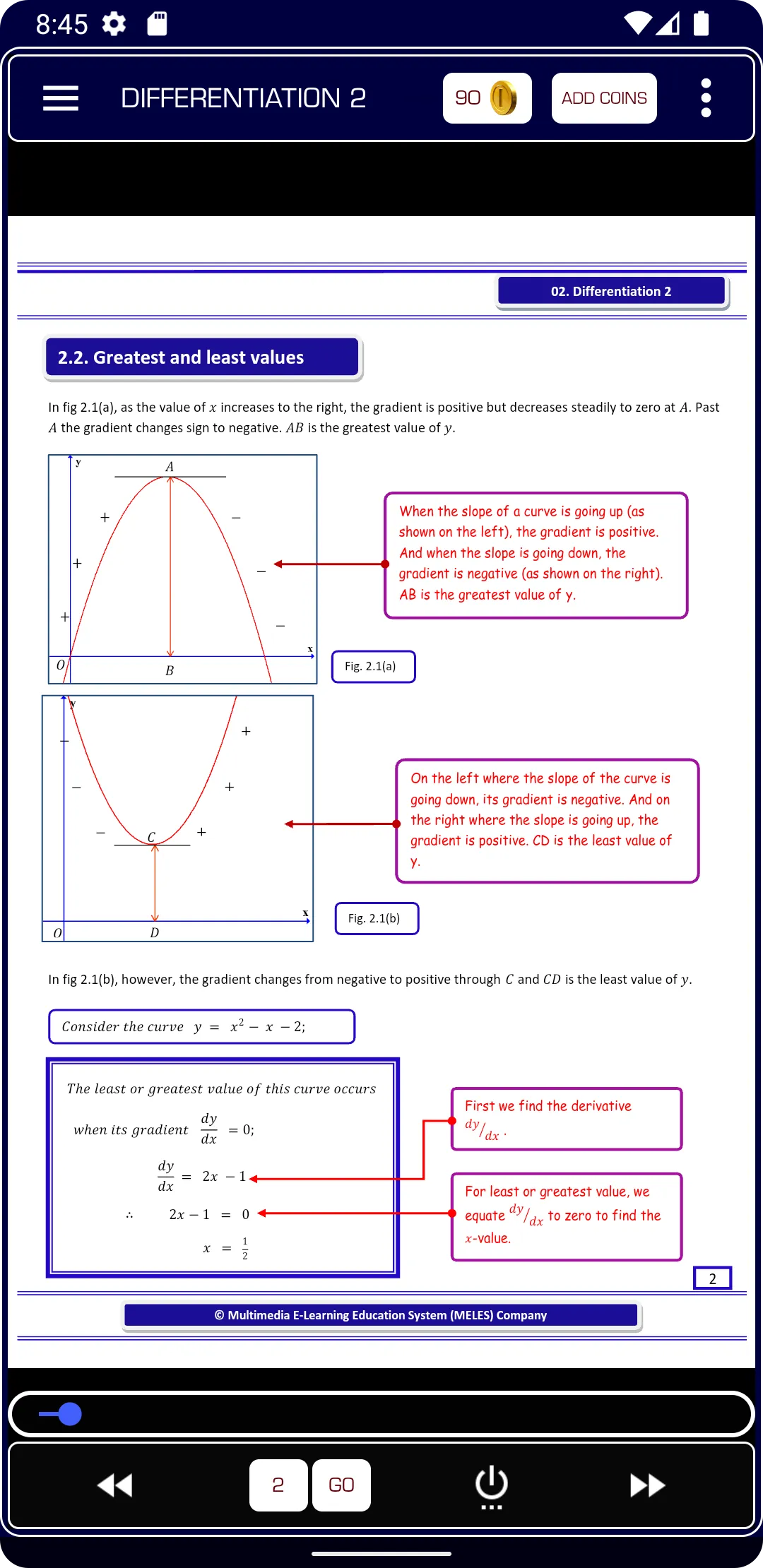 Differentiation 2 Pure Math | Indus Appstore | Screenshot