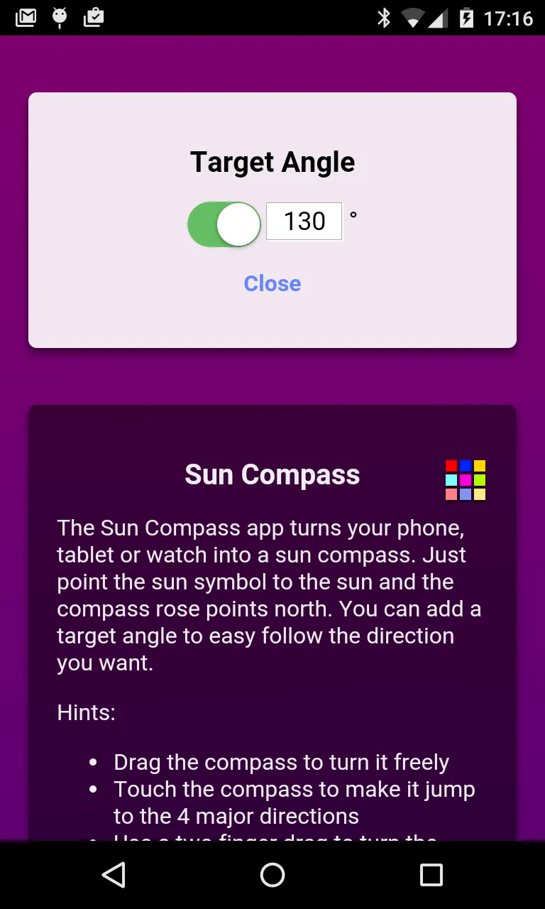 Sun Compass Lite | Indus Appstore | Screenshot