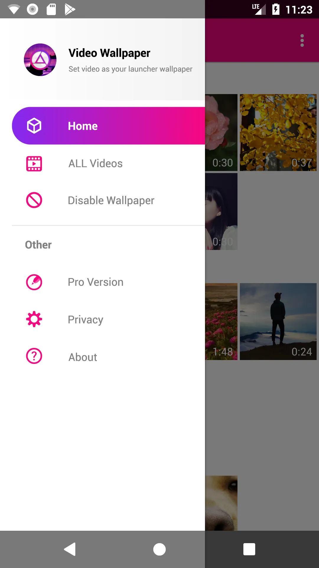 Video Live Wallpaper Maker | Indus Appstore | Screenshot