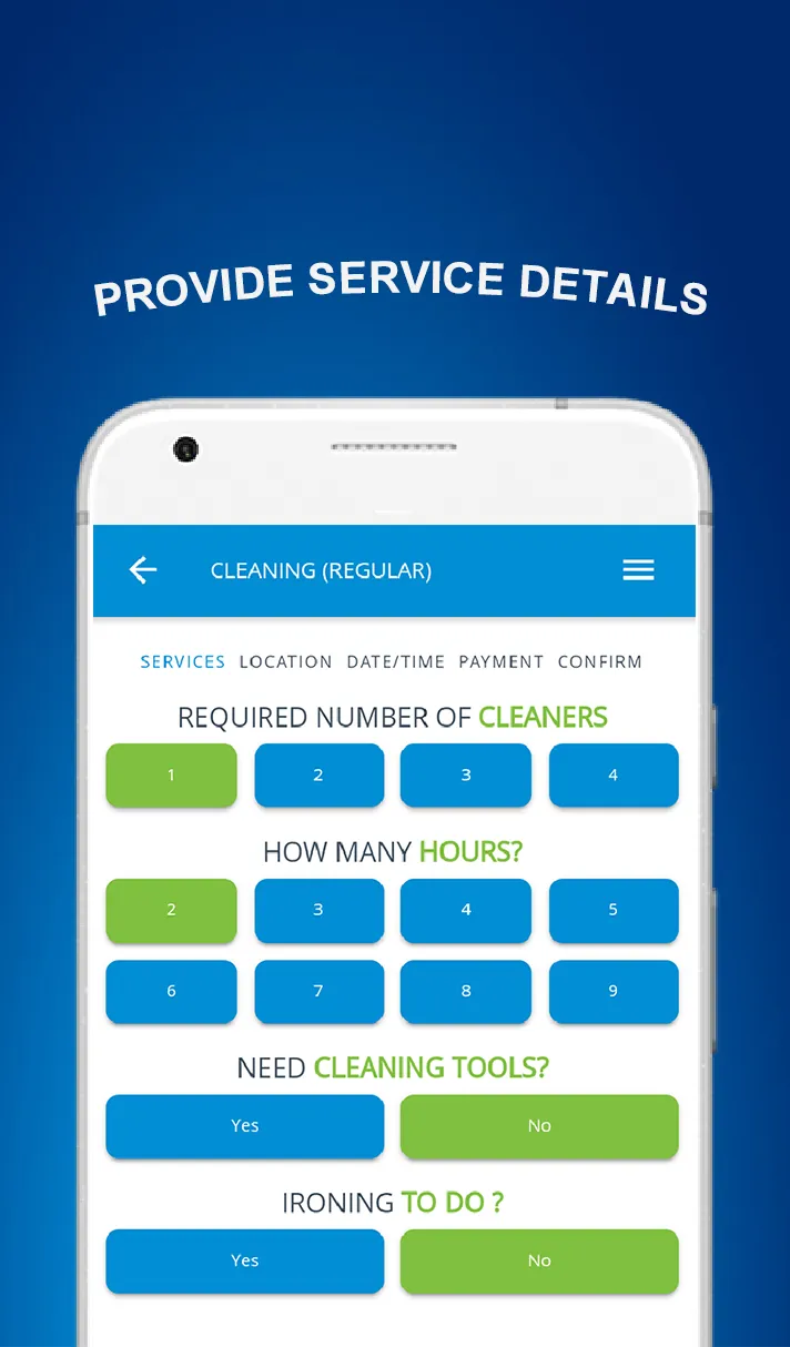 McKleenz® (Home Services) | Indus Appstore | Screenshot