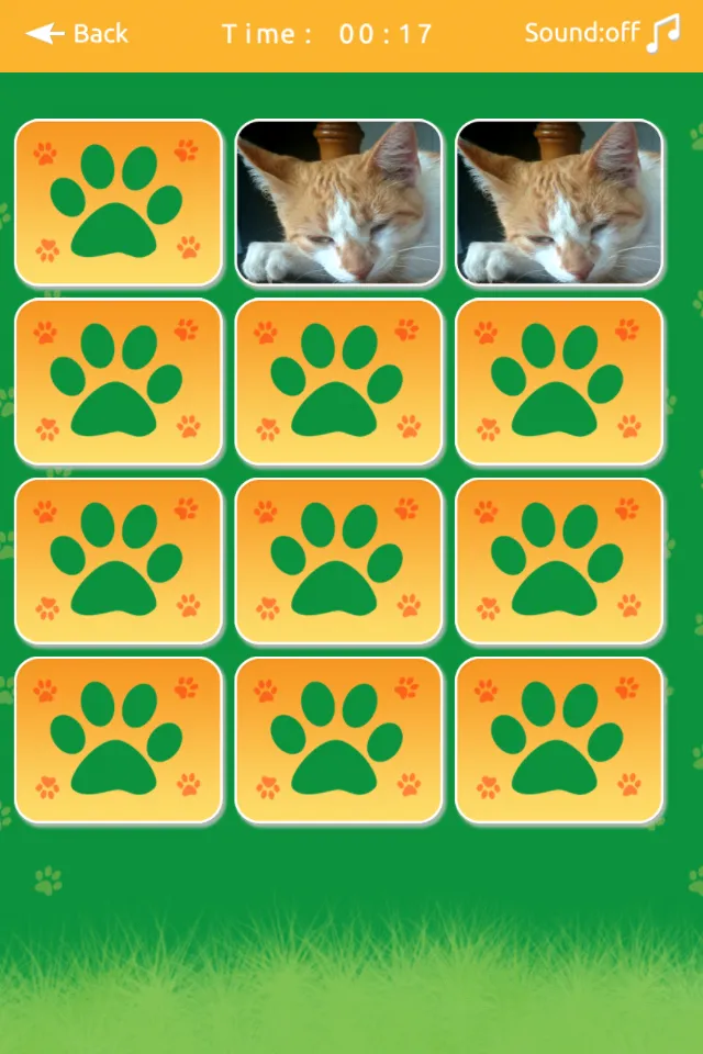 Cats Memory Match Game | Indus Appstore | Screenshot