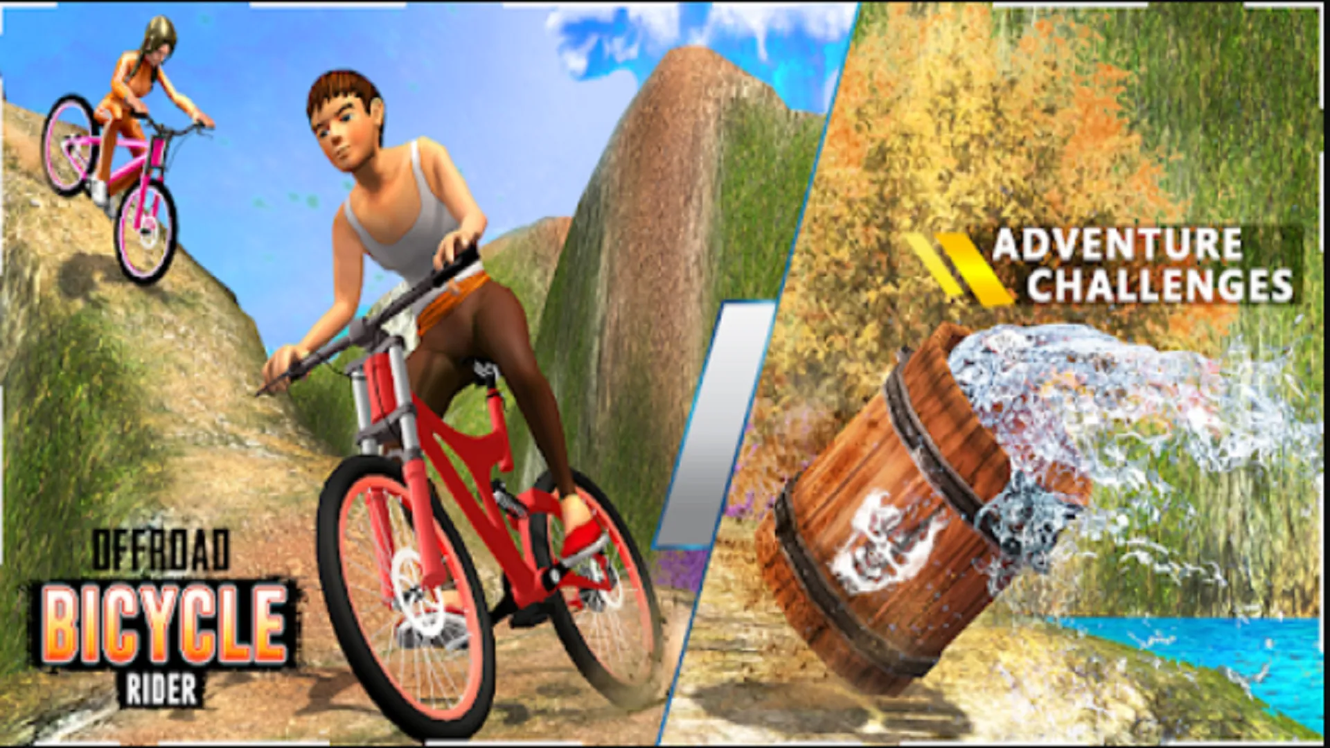 Offroad Bicycle Bmx Stunt Game | Indus Appstore | Screenshot