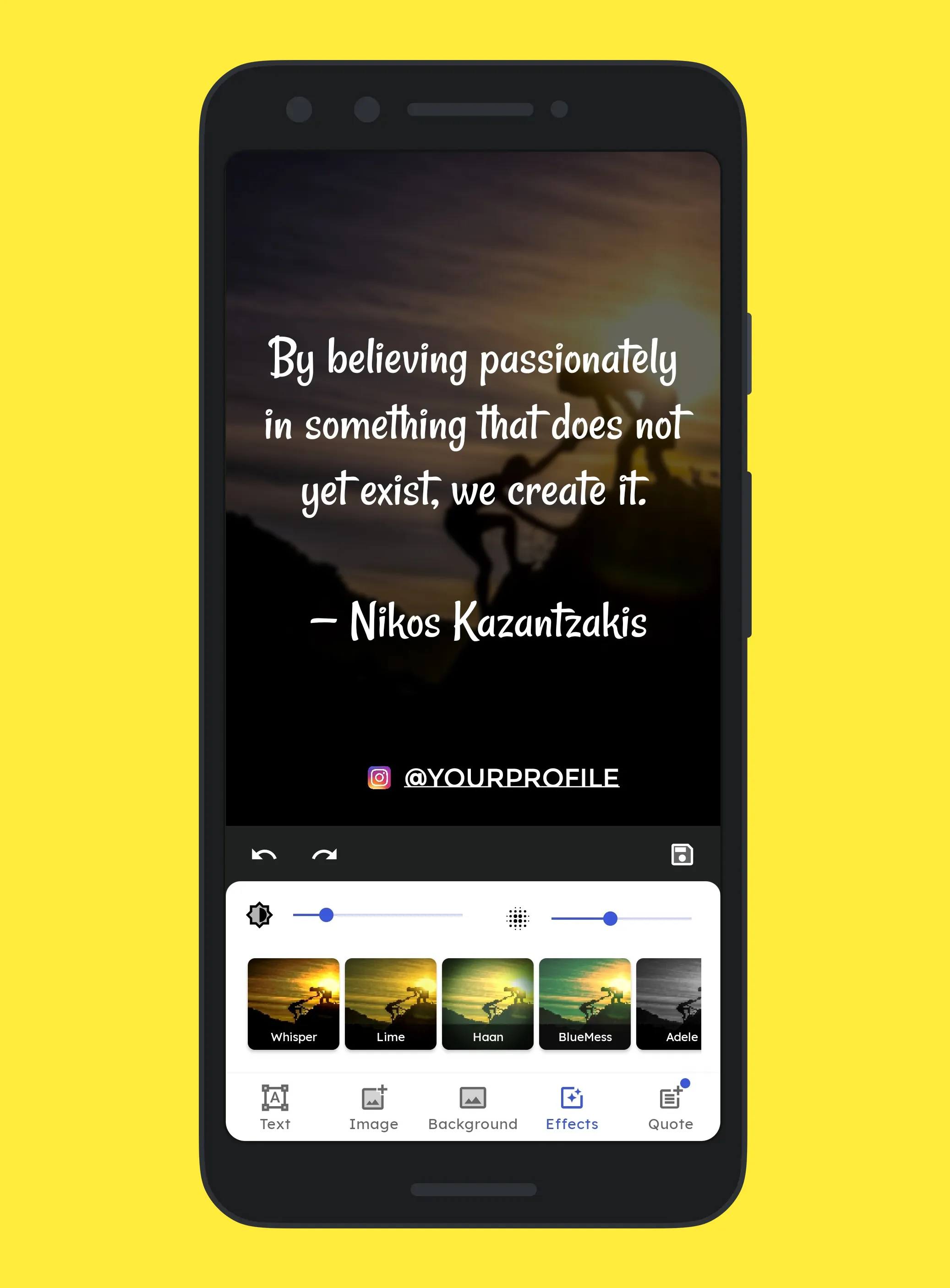 Quotico - Create Quotes, Poetr | Indus Appstore | Screenshot