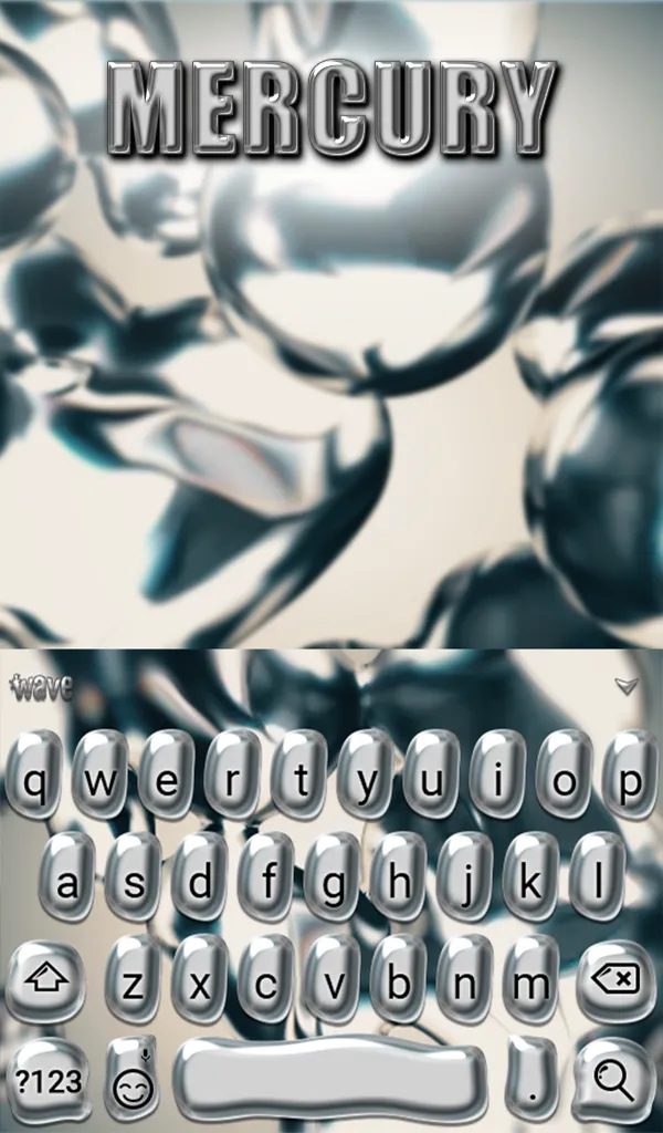 Mercury Animated Keyboard | Indus Appstore | Screenshot