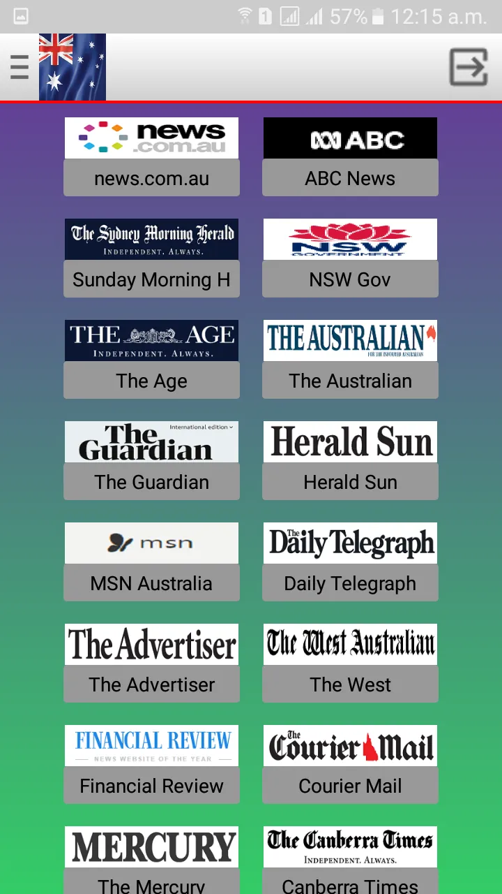 Australian Newspapers | Indus Appstore | Screenshot