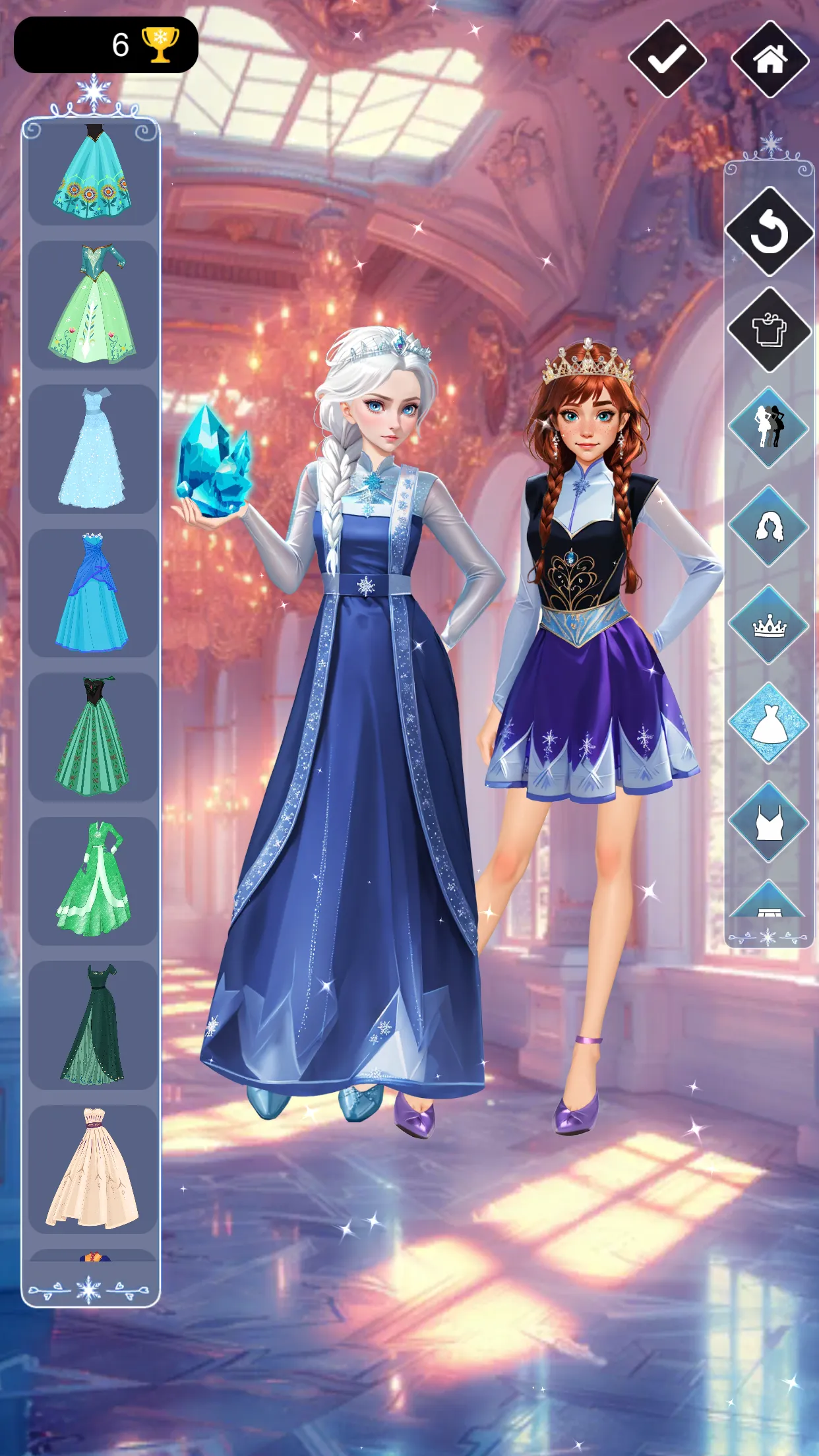 Icy or Fire dress up game | Indus Appstore | Screenshot