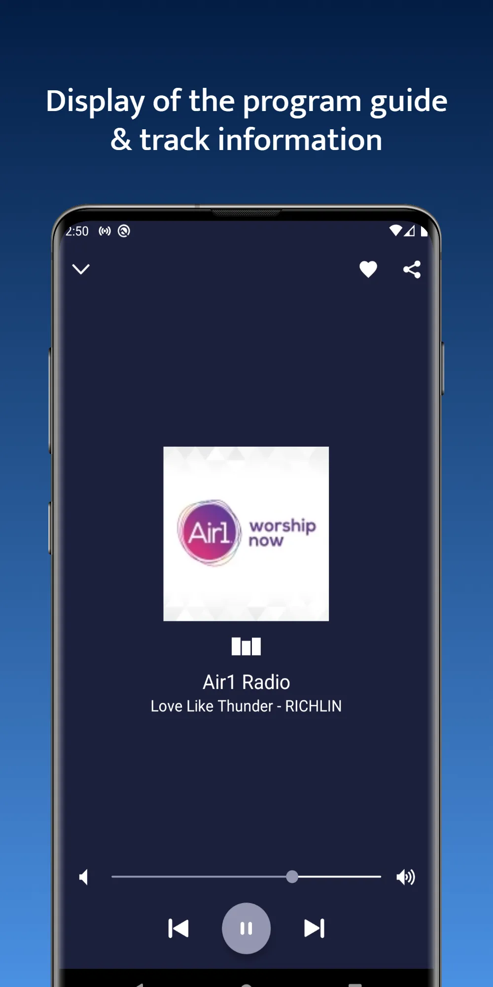 Christian Music Radio Stations | Indus Appstore | Screenshot